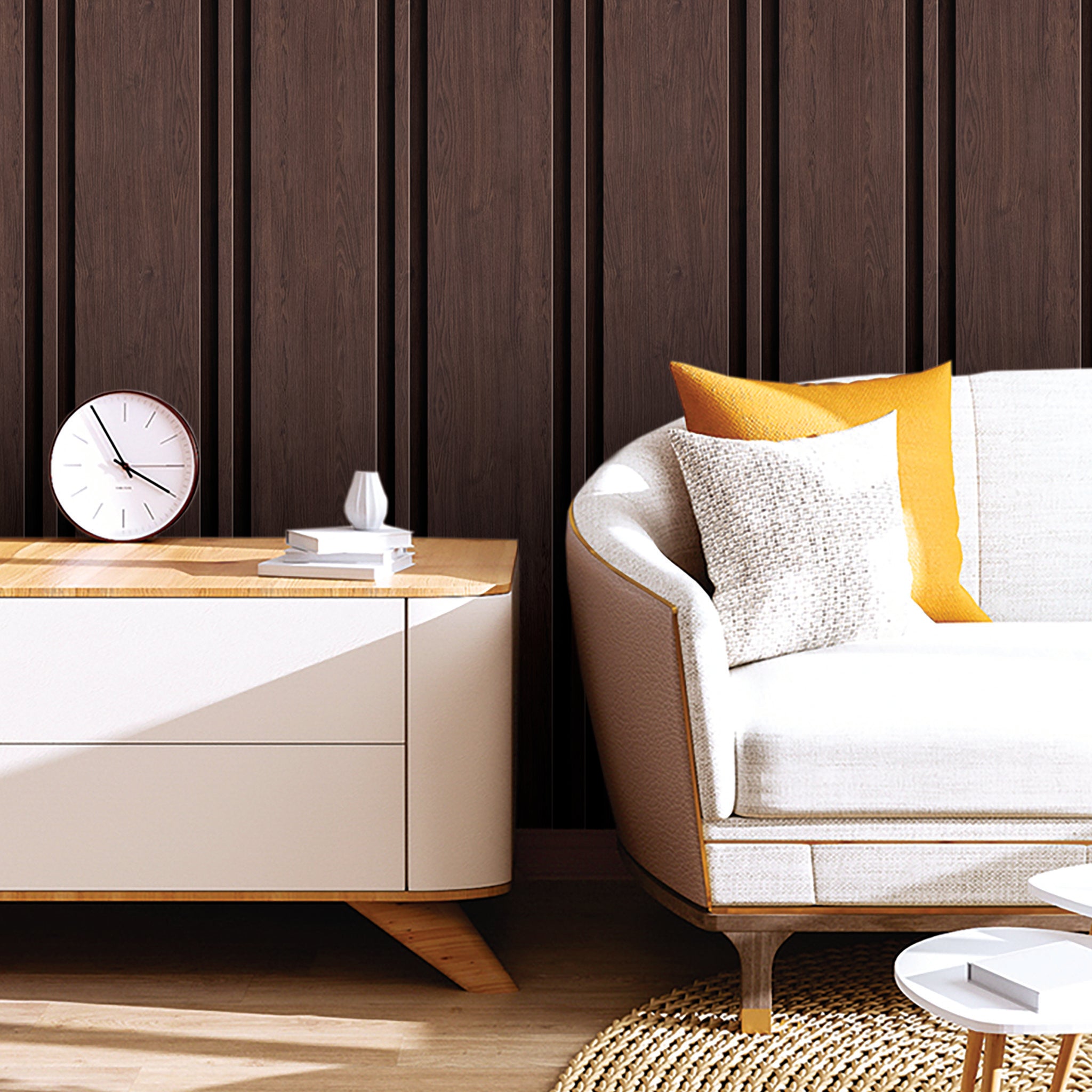 Slats & Wood Wallpaper WAL1543-W