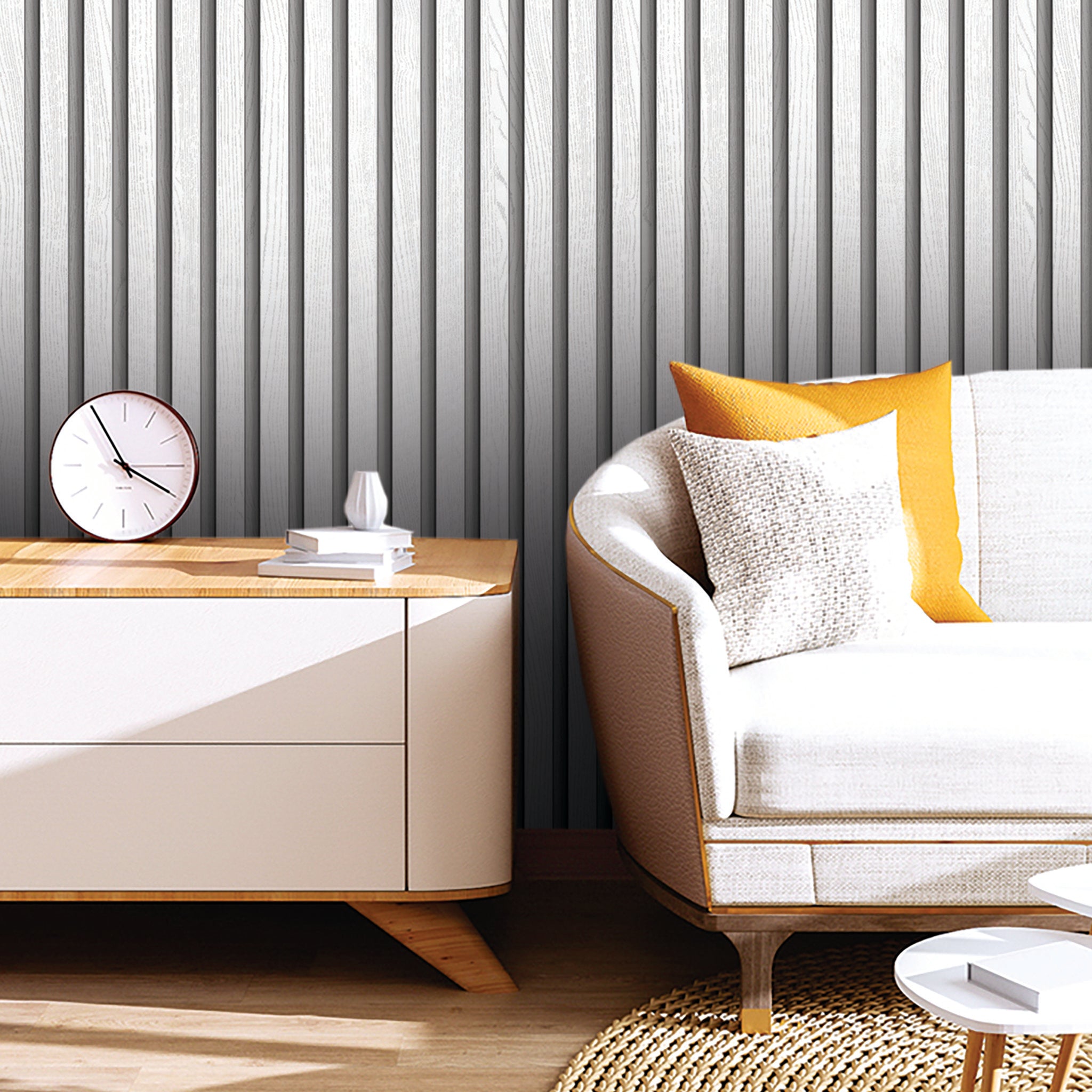 Slats & Wood Wallpaper WAL1546-W