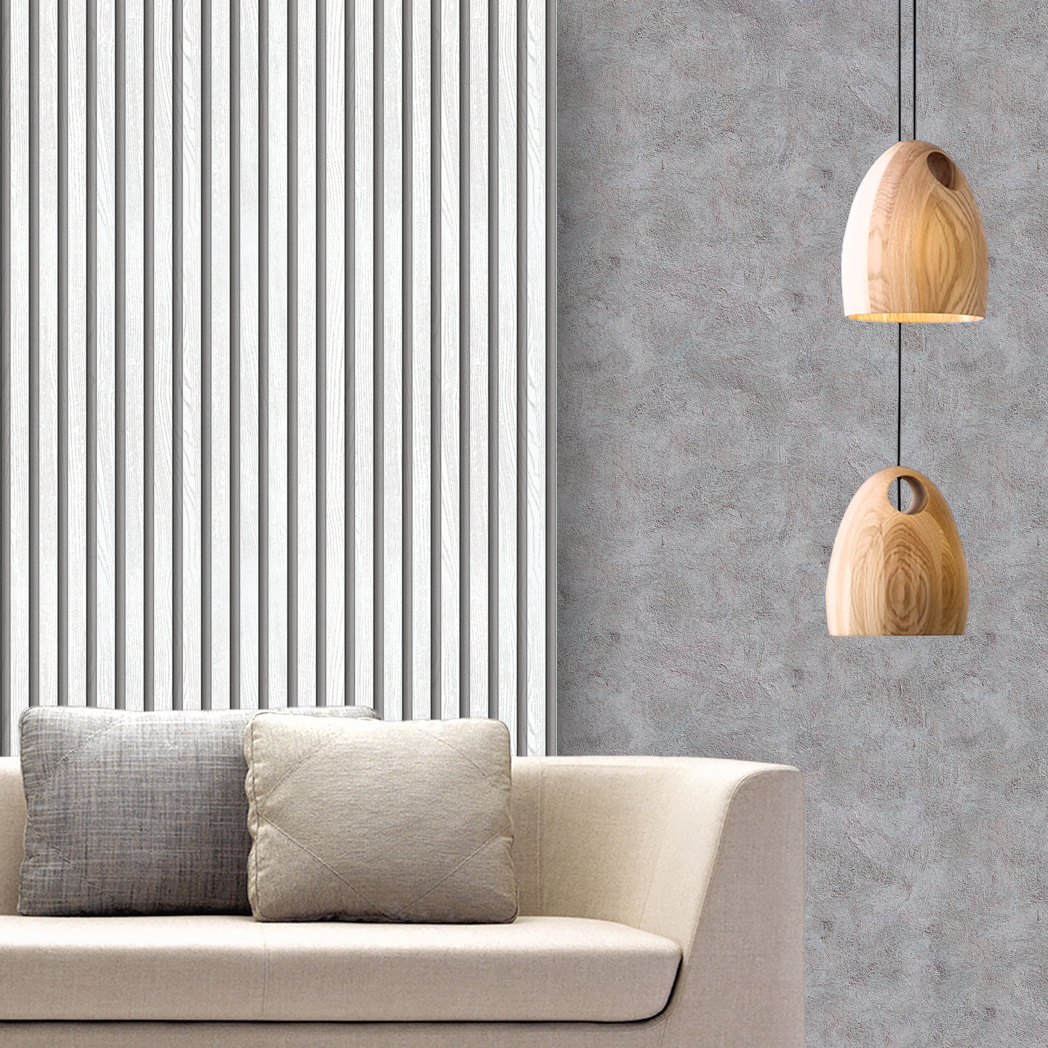 Slats & Wood Wallpaper WAL1546-W