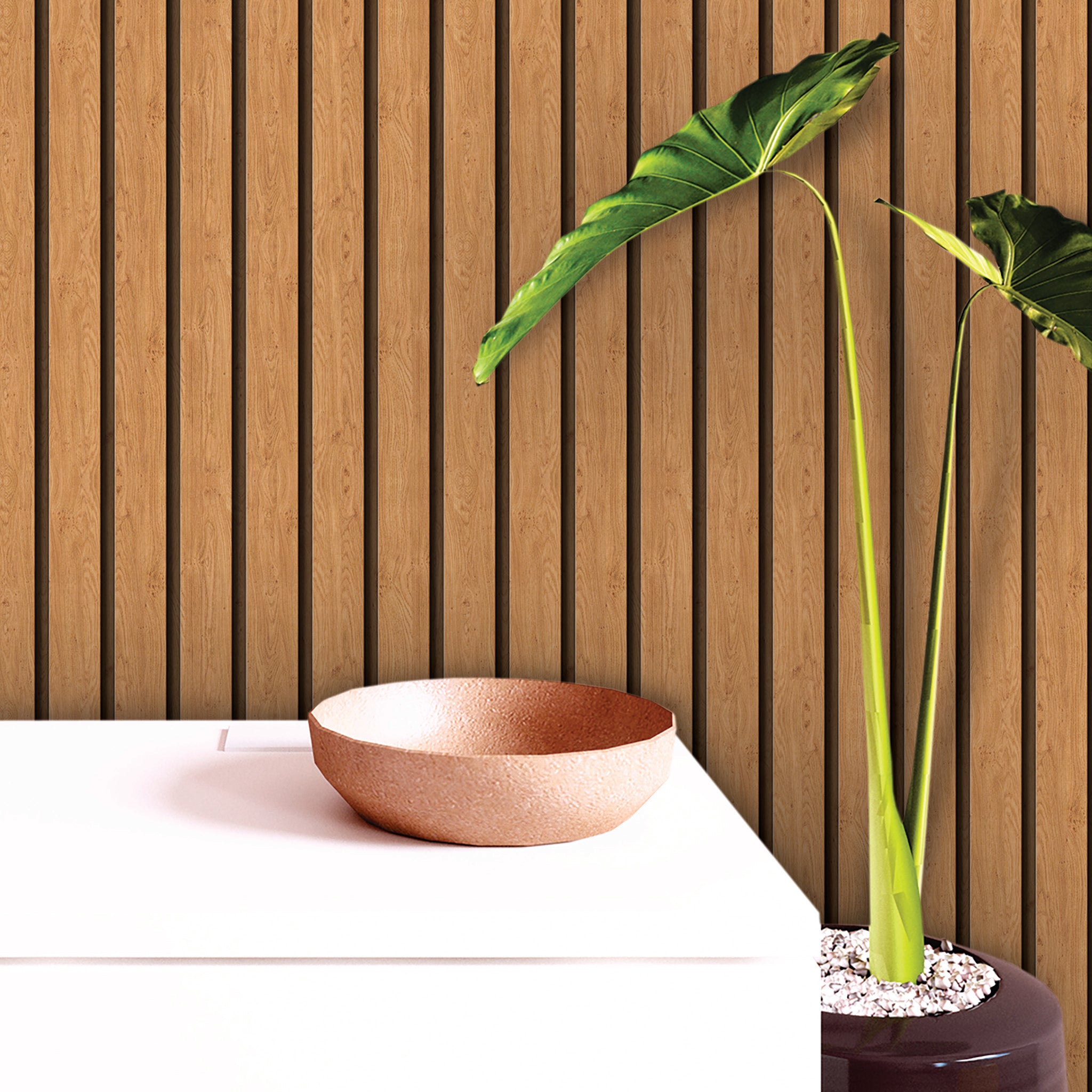 Slats & Wood Wallpaper WAL1552-W