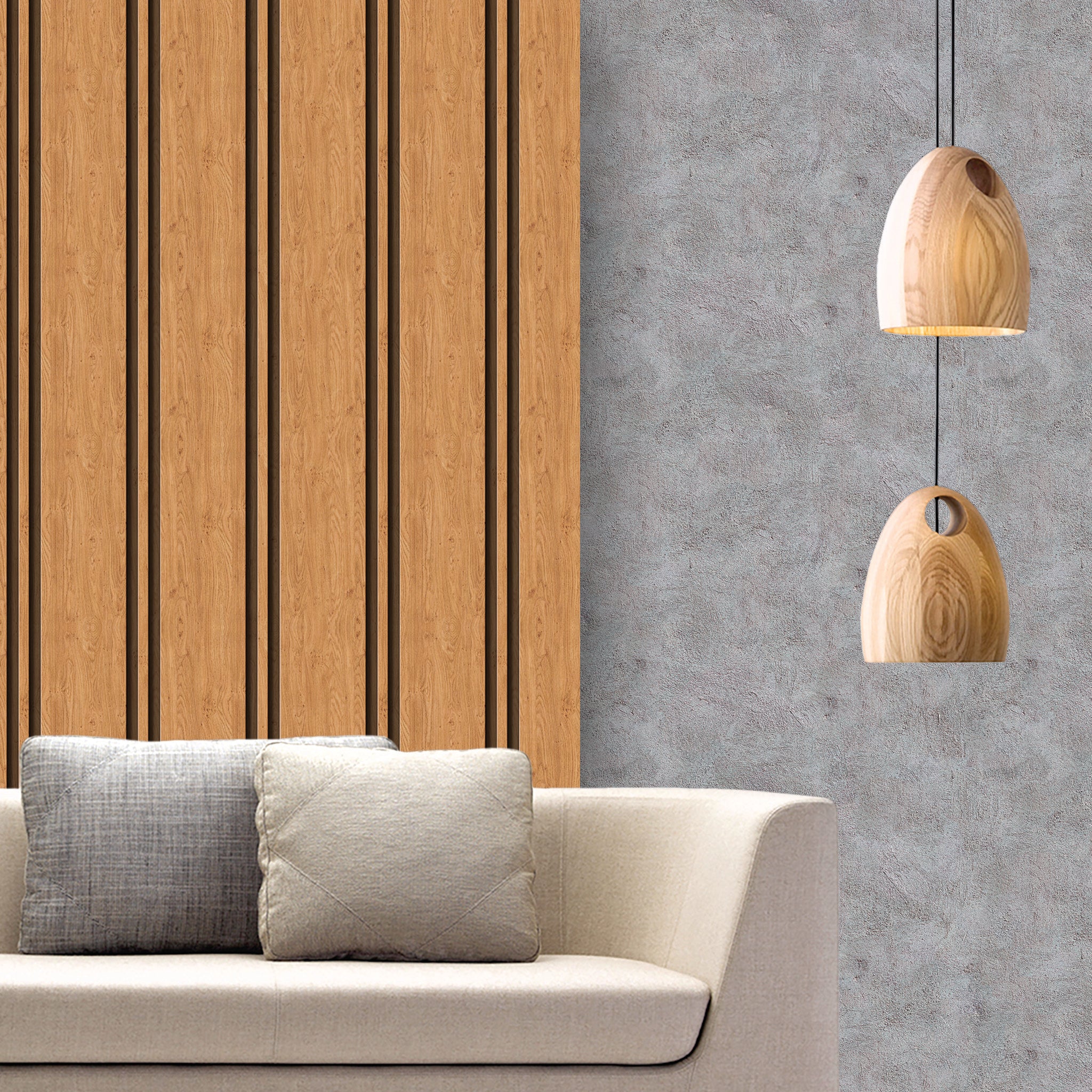 Slats & Wood Wallpaper WAL1553-W