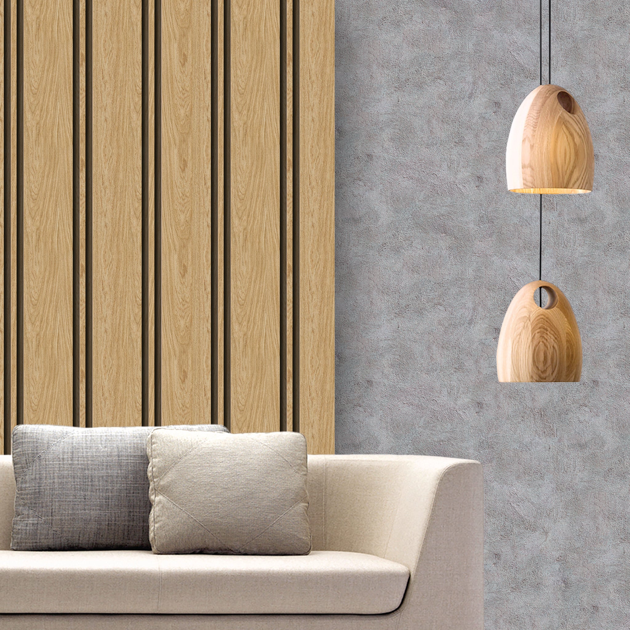 Slats & Wood Wallpaper WAL1556-W