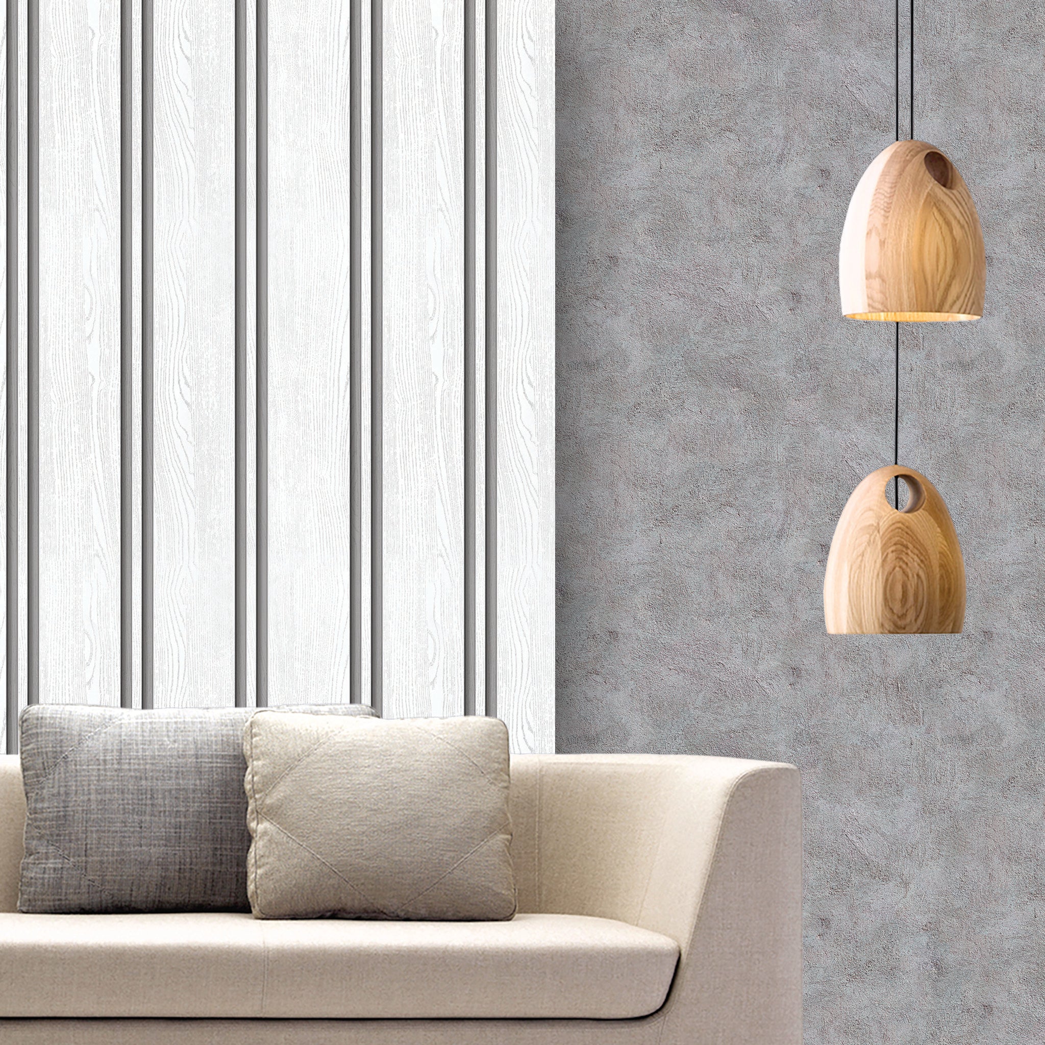 Slats & Wood Wallpaper WAL1568-W