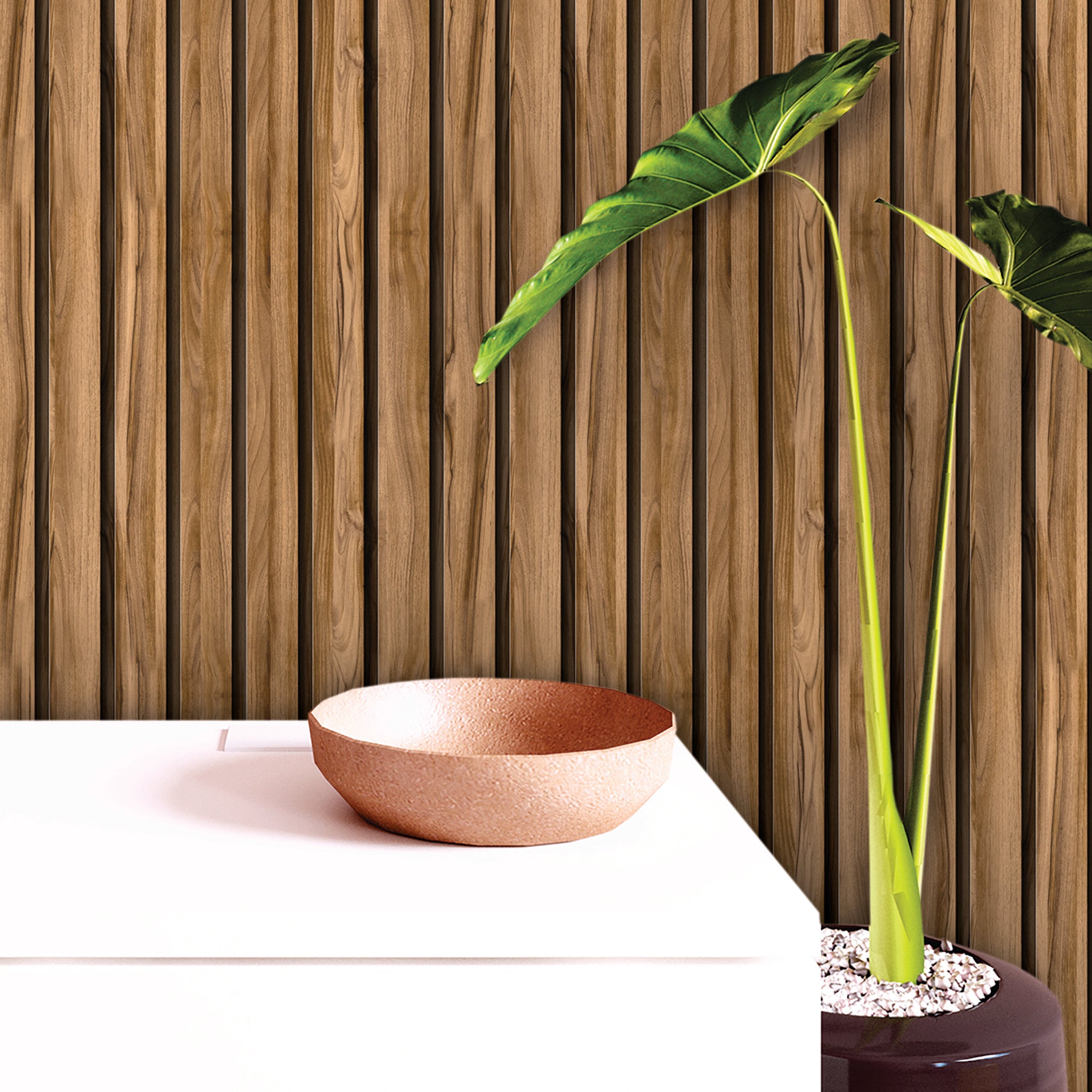 Slats & Wood Wallpaper WAL1599-W