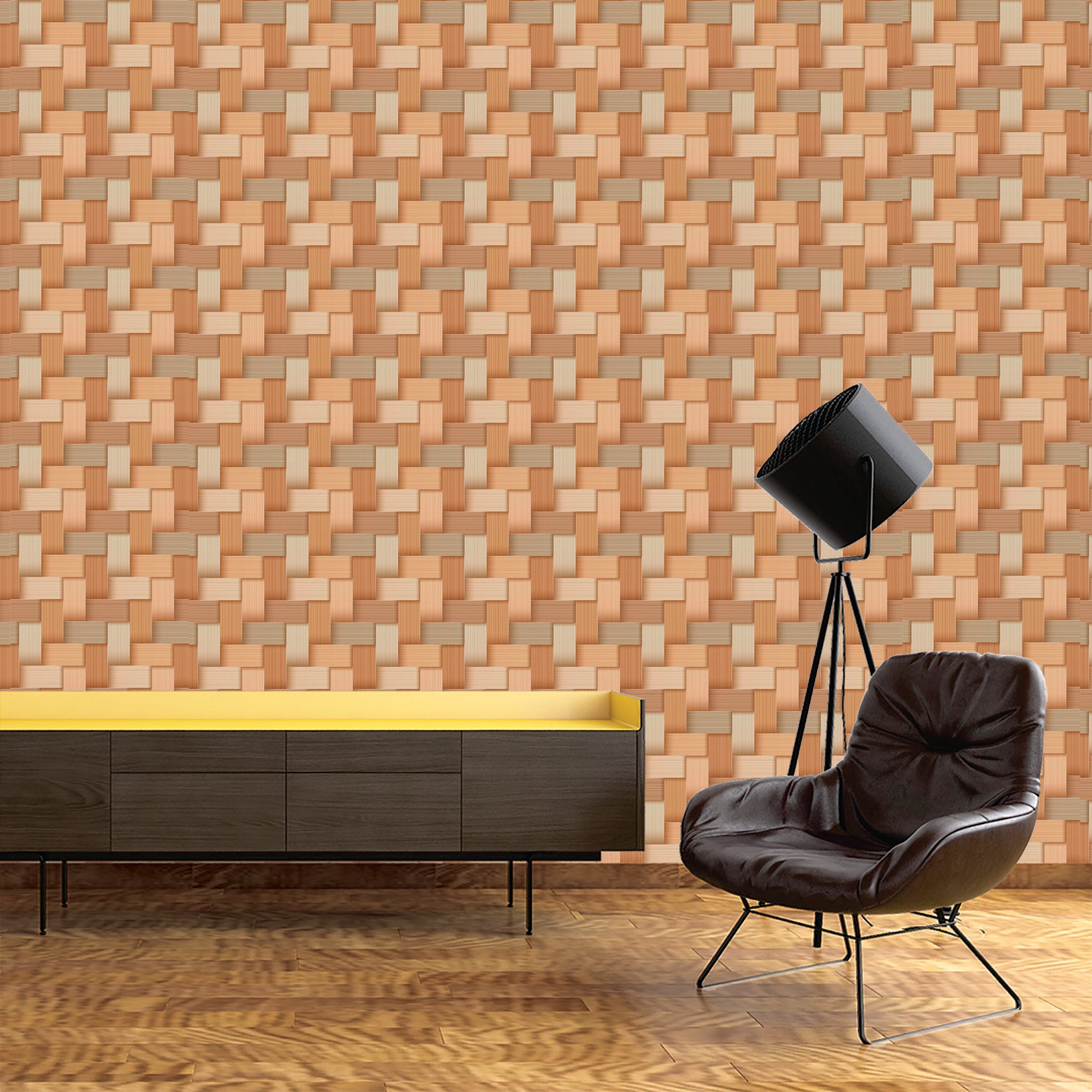 Slats & Wood Wallpaper WAL1601-W