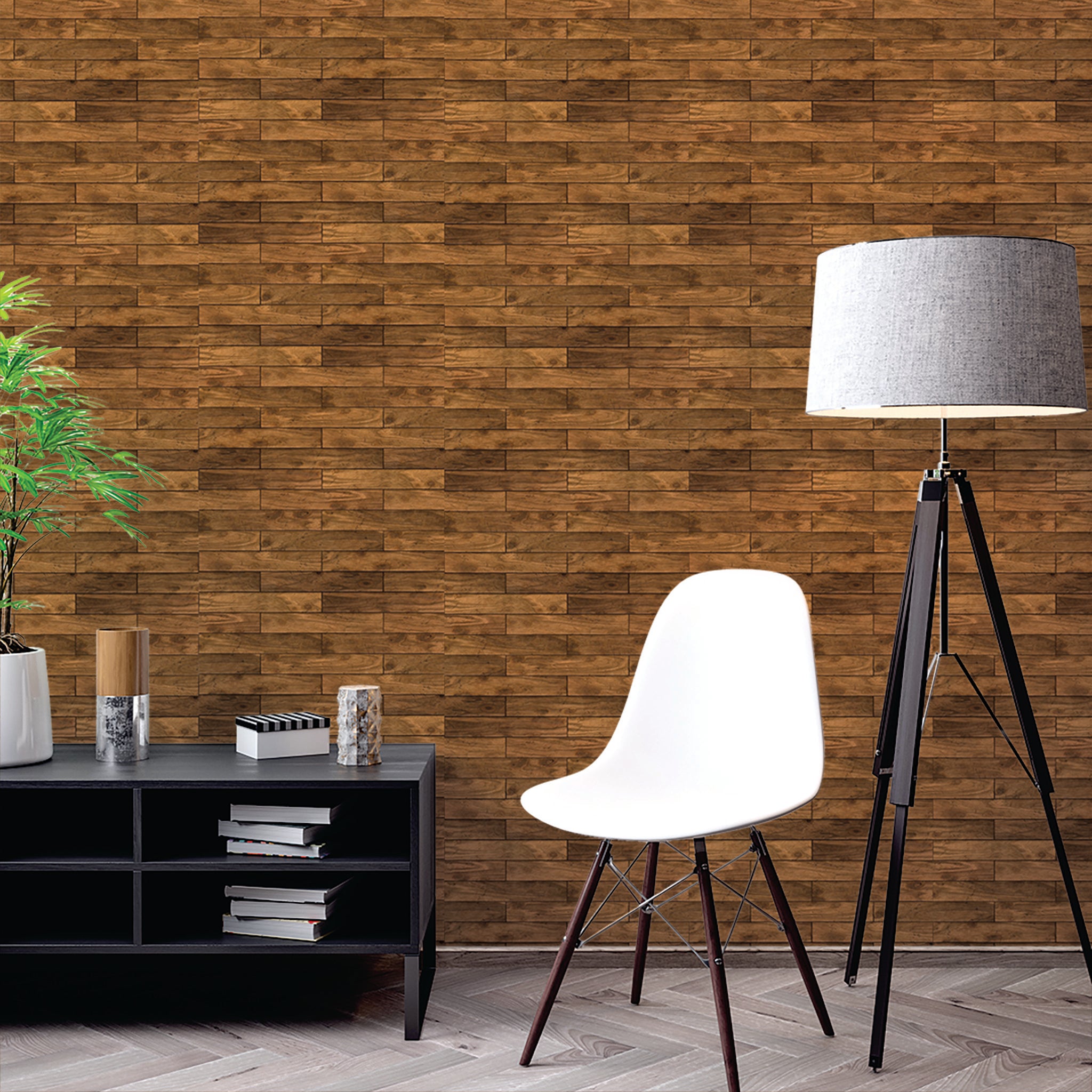 Slats & Wood Wallpaper WAL1602-W