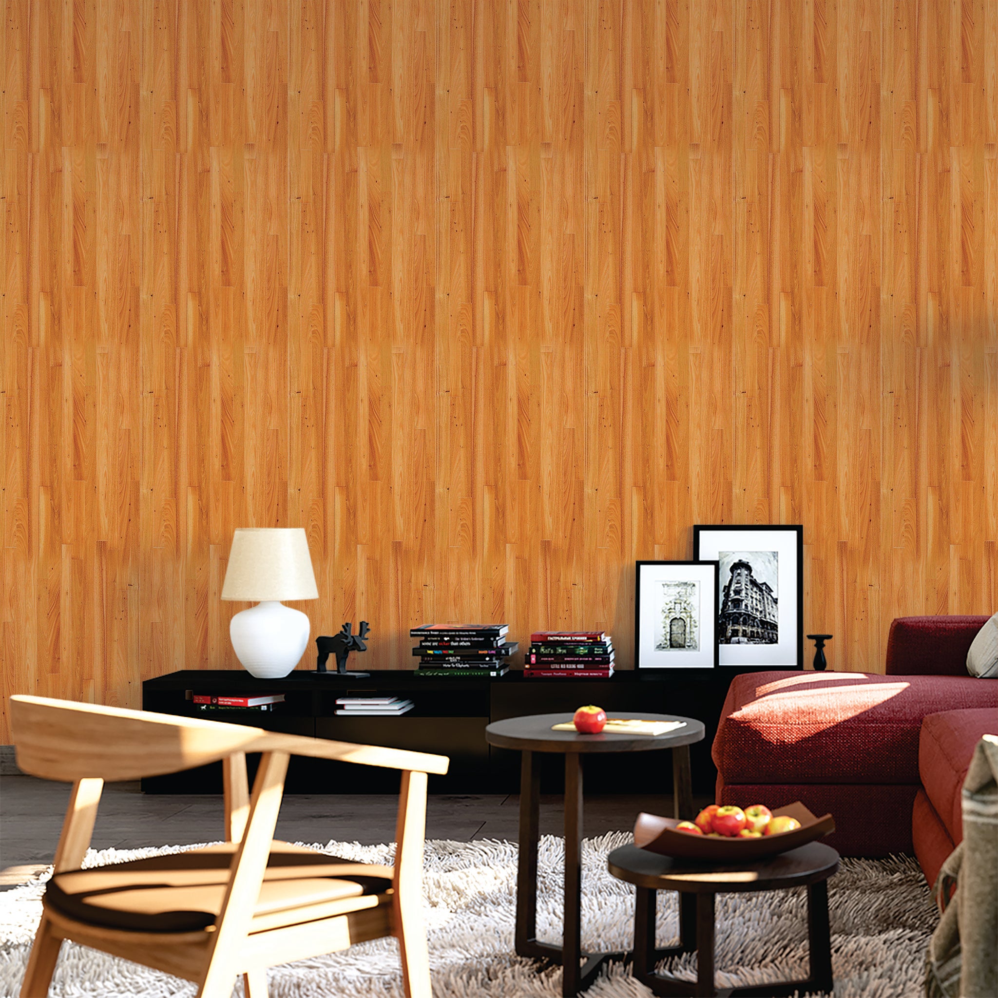 Slats & Wood Wallpaper WAL1605-W