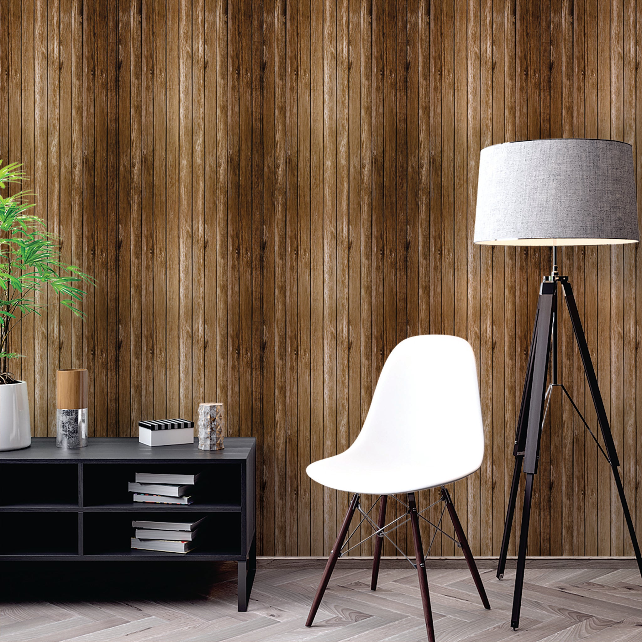 Slats & Wood Wallpaper WAL1606-W