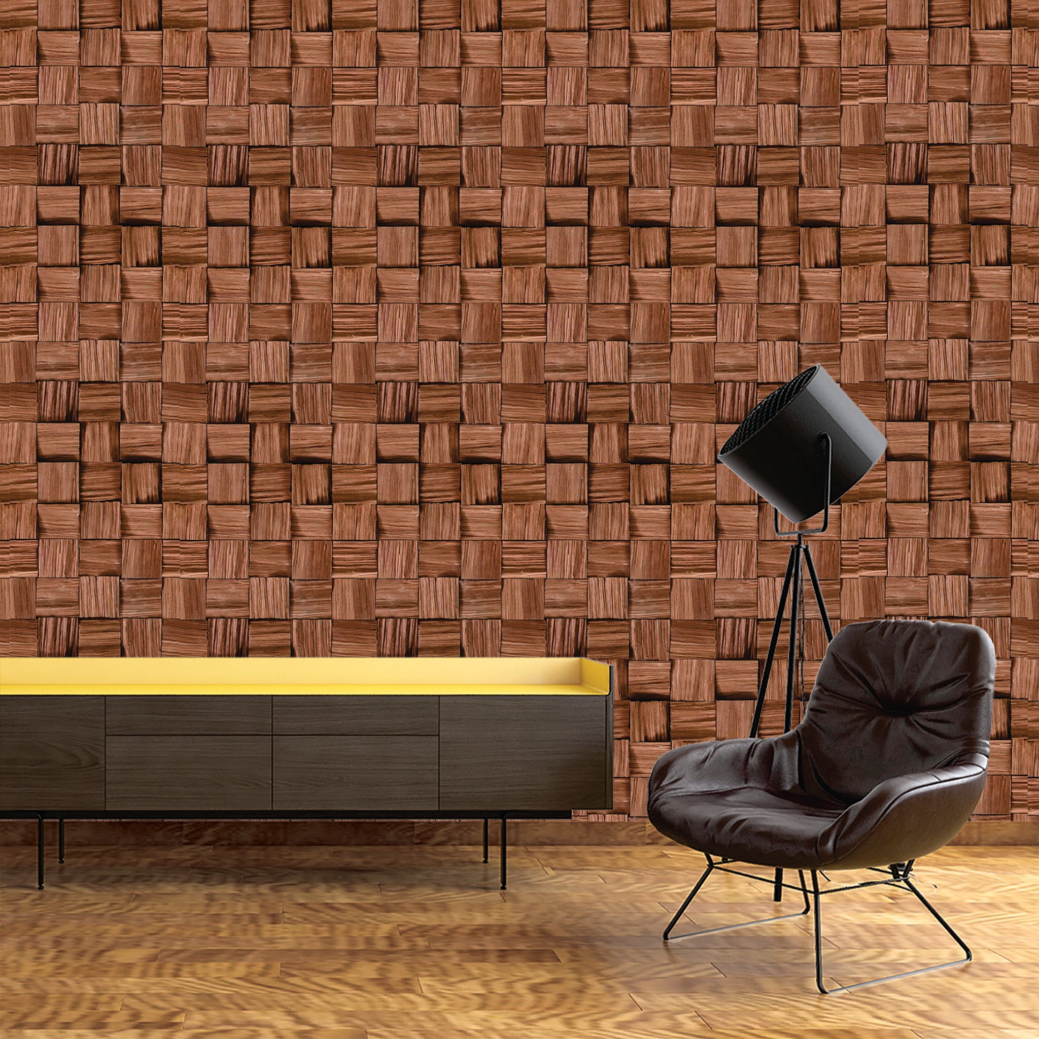 Slats & Wood Wallpaper WAL1608-W