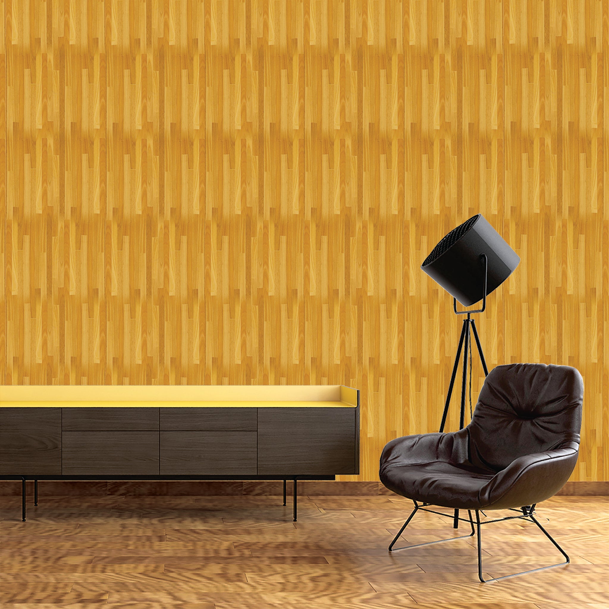 Slats & Wood Wallpaper WAL1610-W