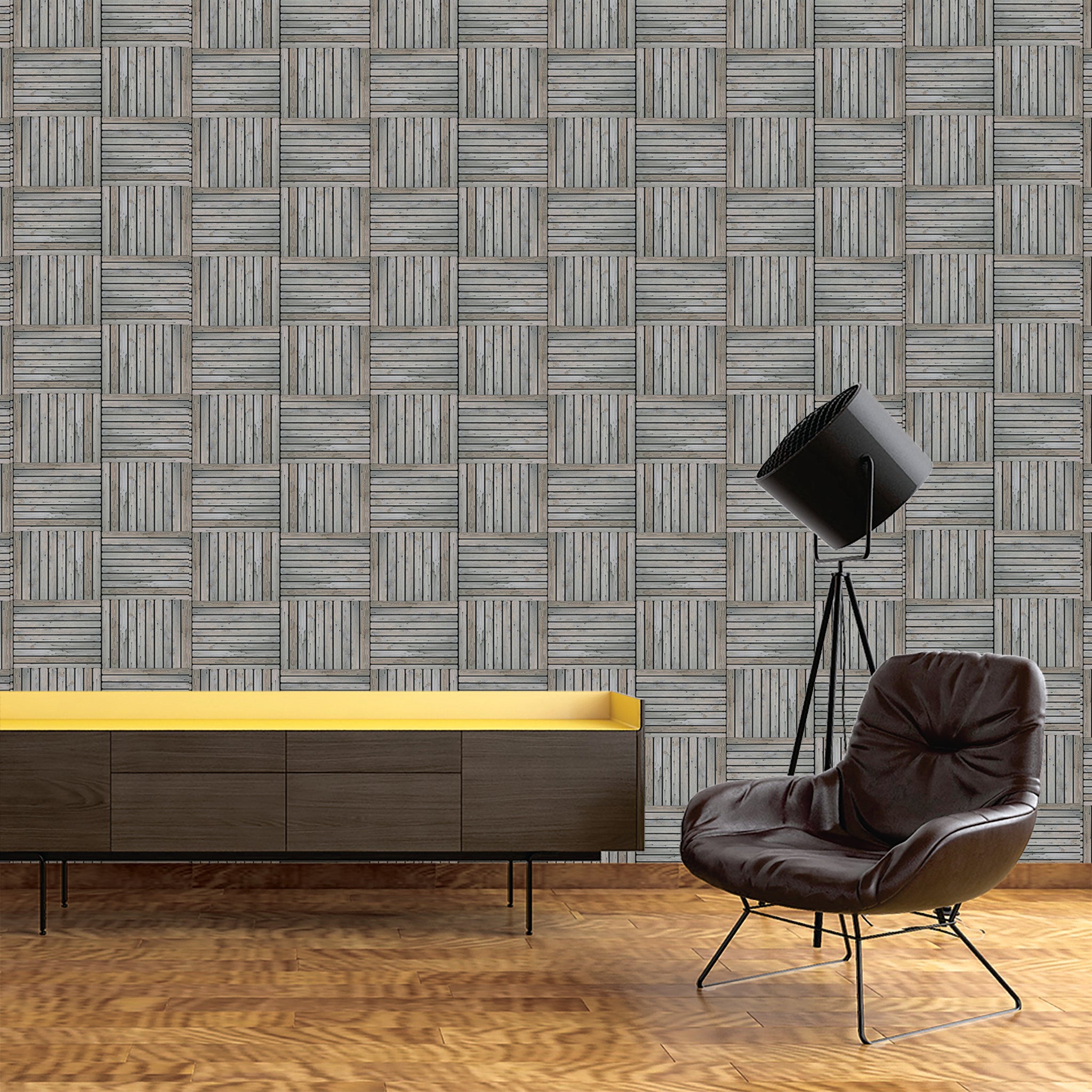 Slats & Wood Wallpaper WAL1611-W