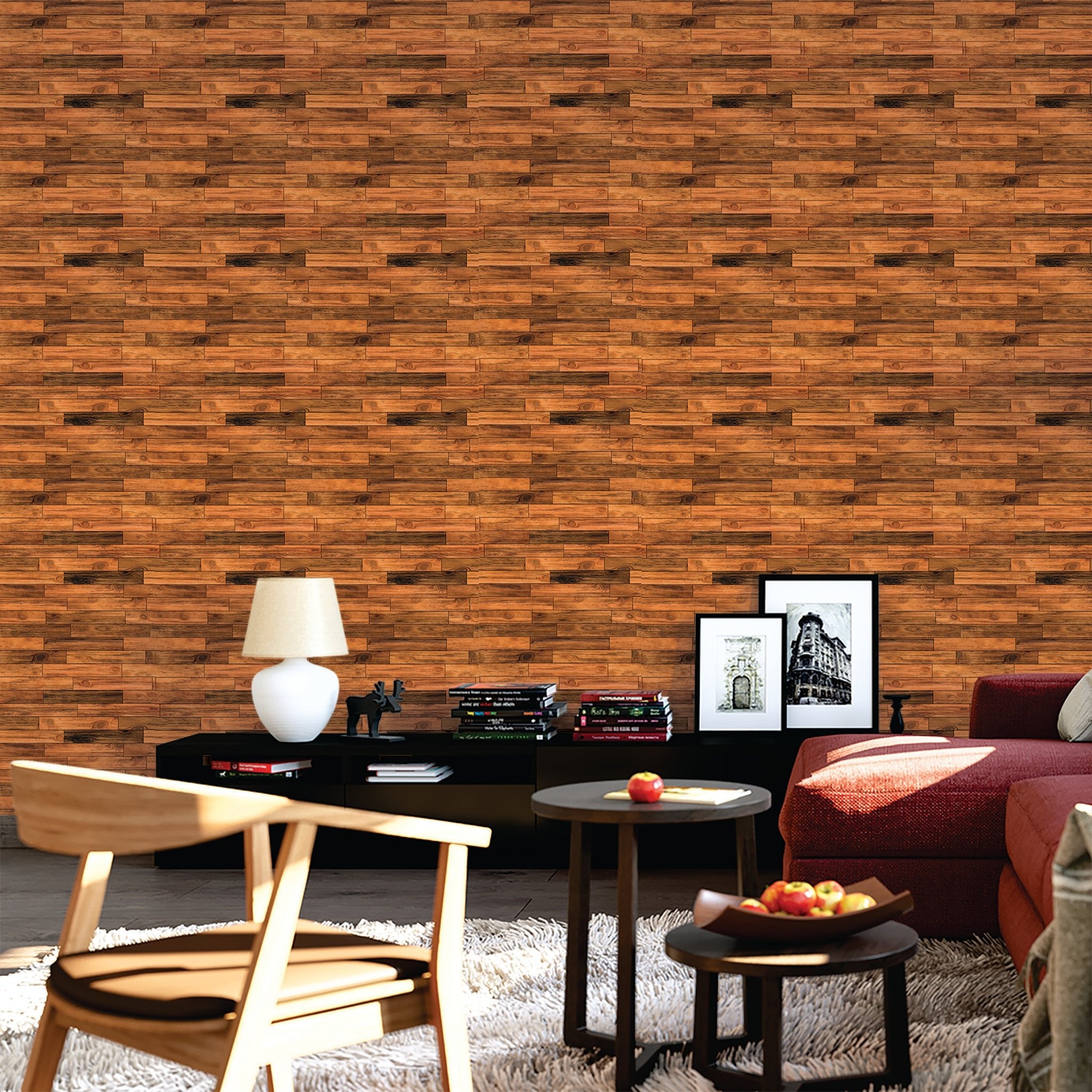 Slats & Wood Wallpaper WAL1613-W