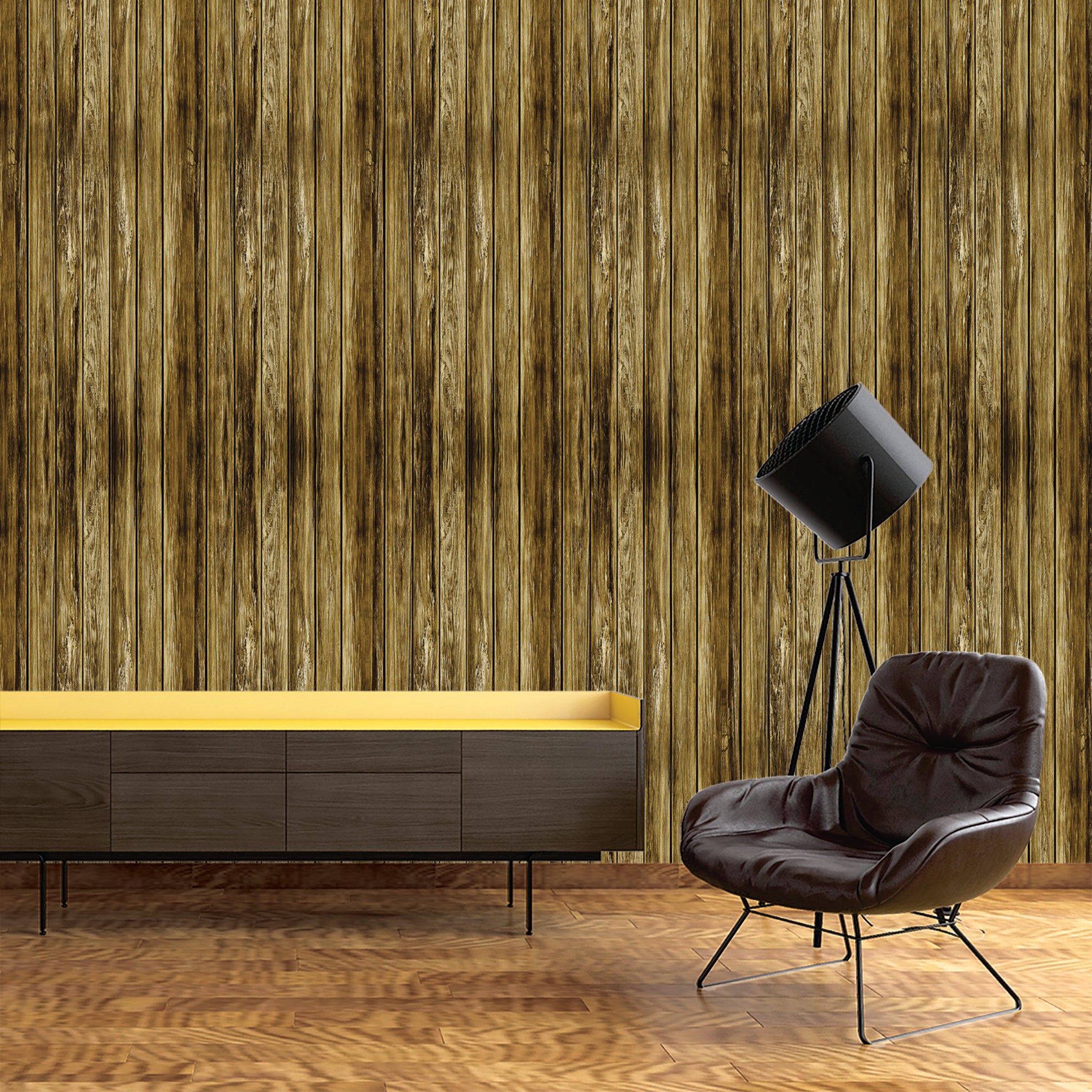 Slats & Wood Wallpaper WAL1615-W