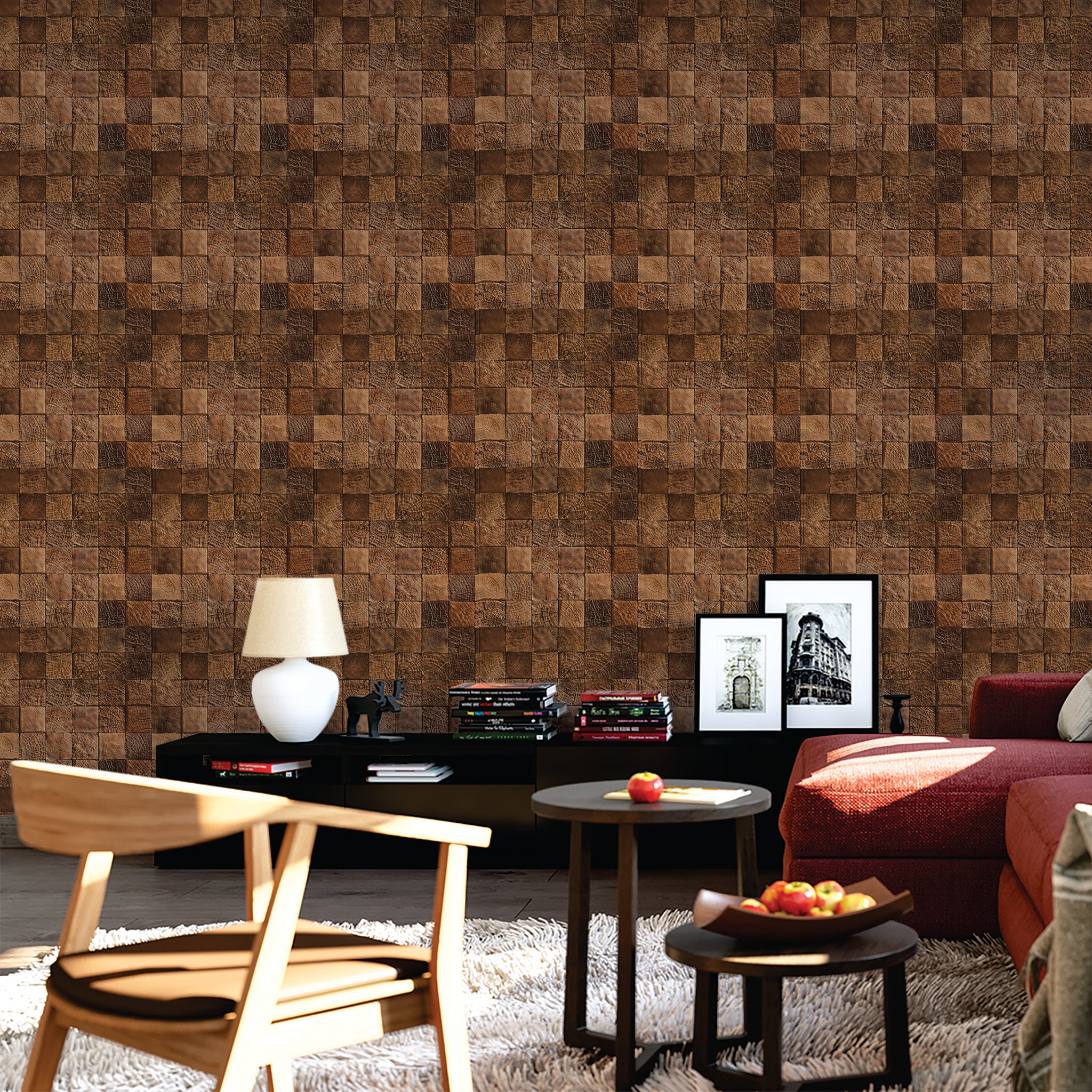 Slats & Wood Wallpaper WAL1626-W