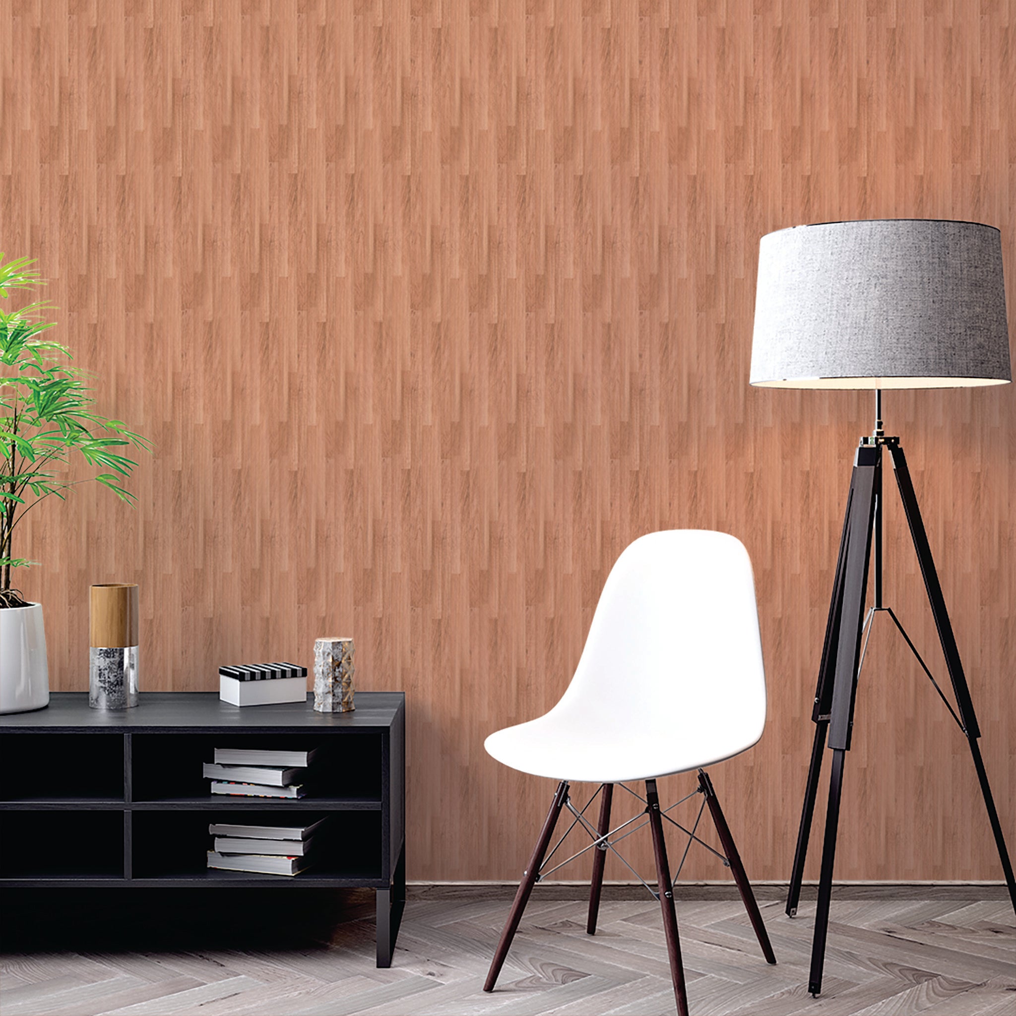 Slats & Wood Wallpaper WAL1629-W