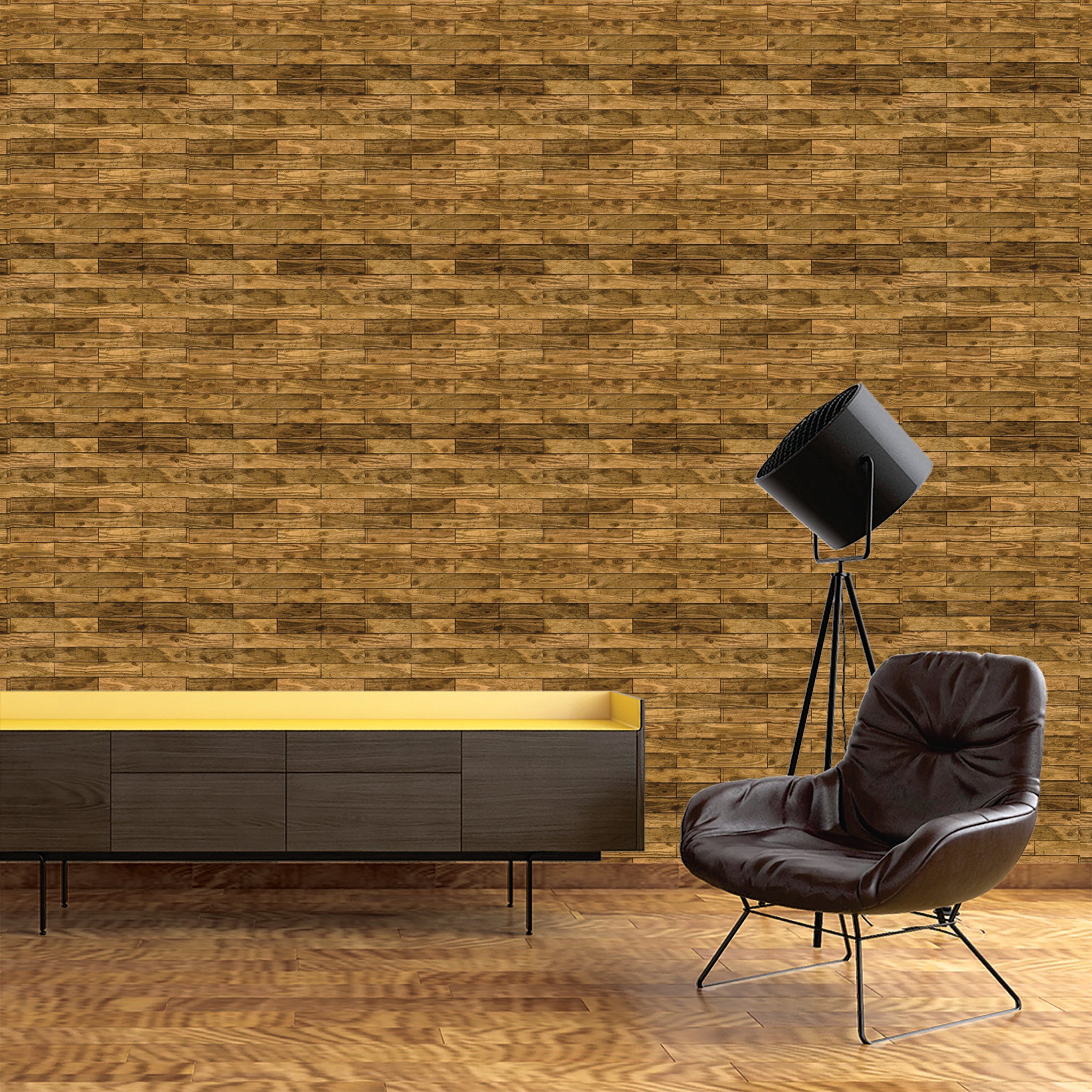 Slats & Wood Wallpaper WAL1633-W