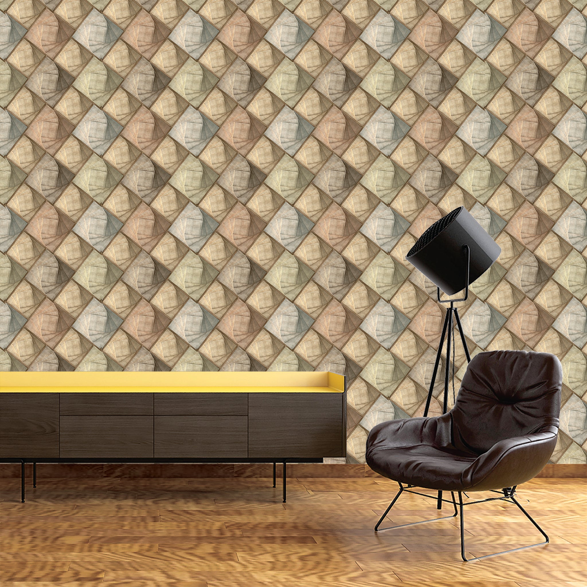 Slats & Wood Wallpaper WAL1634-W