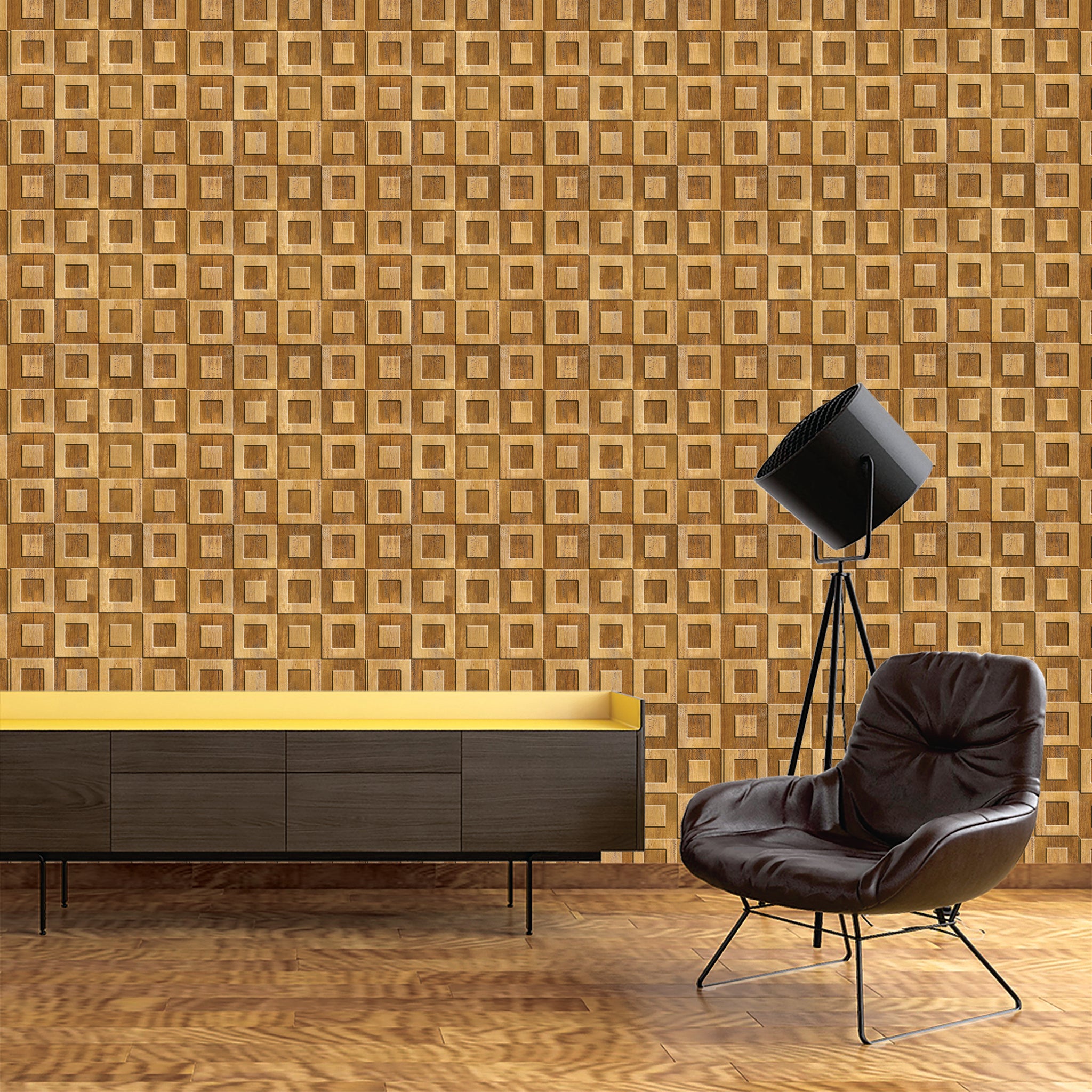 Slats & Wood Wallpaper WAL1635-W