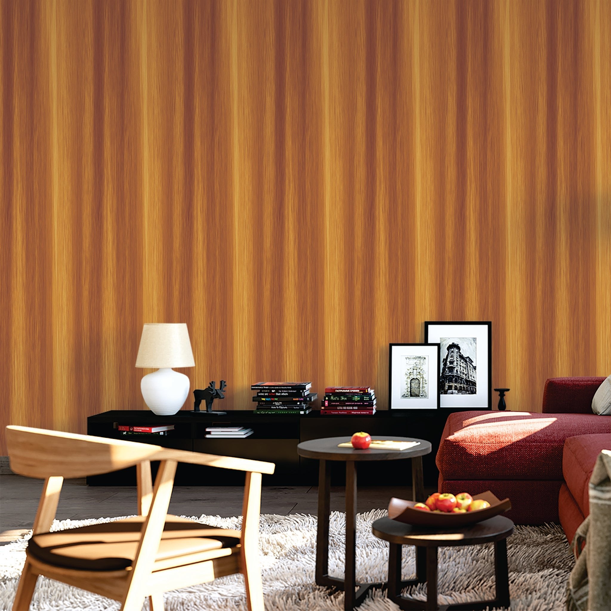 Slats & Wood Wallpaper WAL1637-W