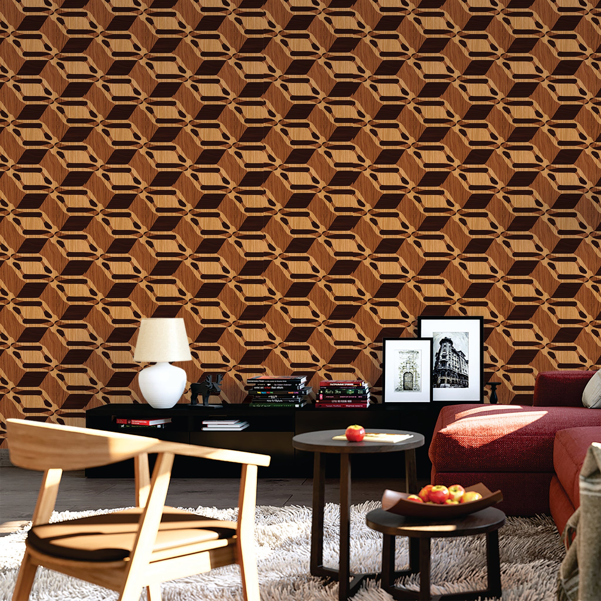 Slats & Wood Wallpaper WAL1645-W