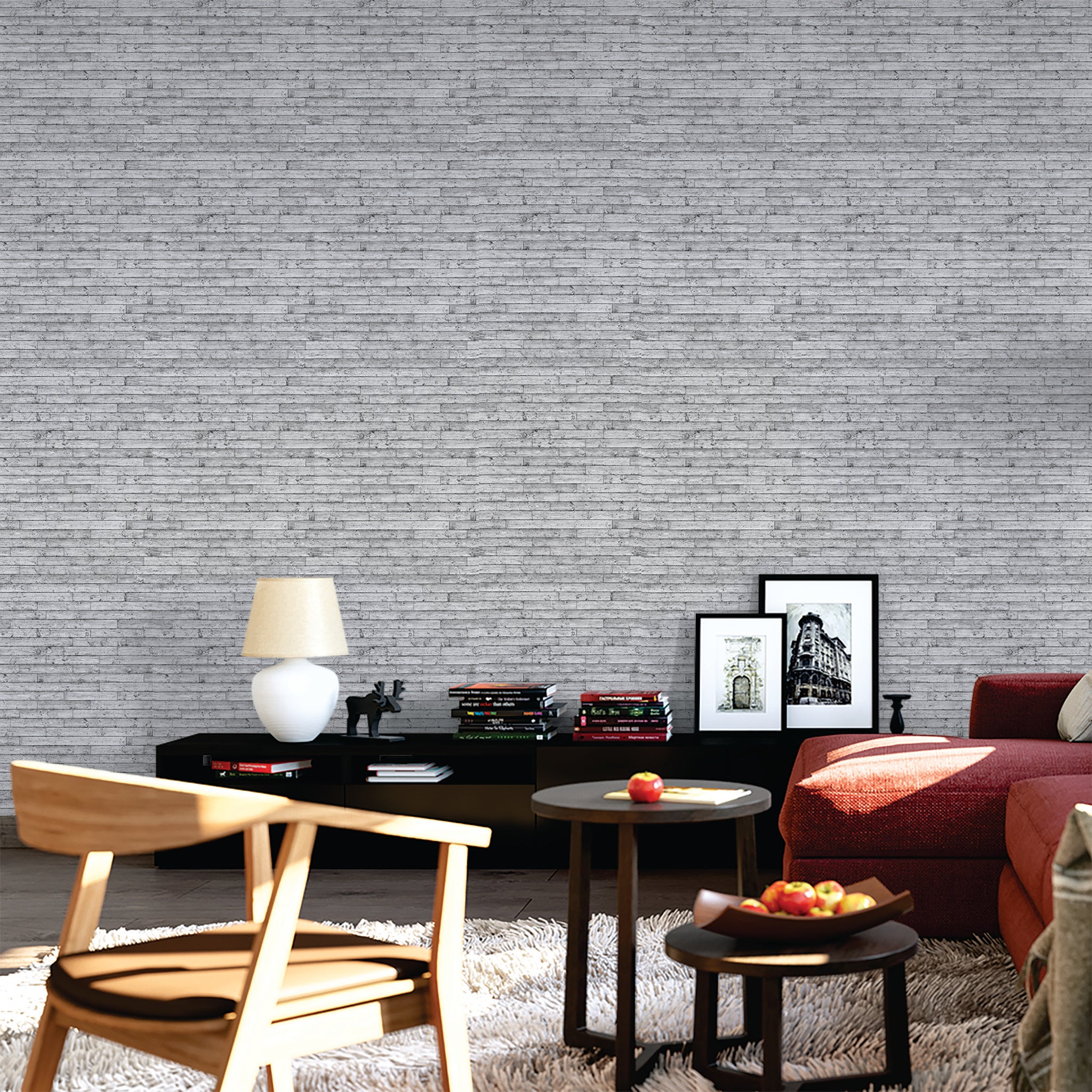 Slats & Wood Wallpaper WAL1647-W