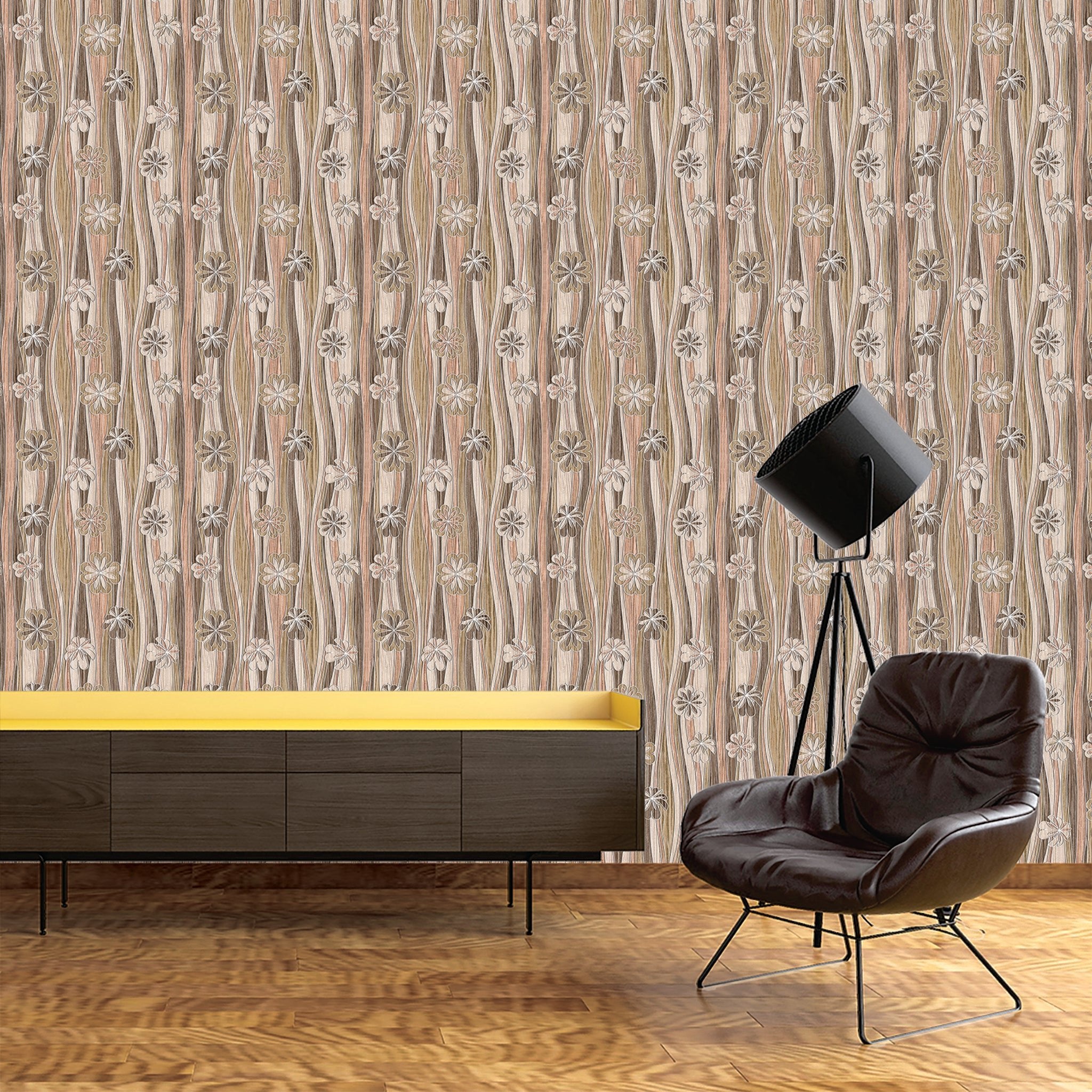 Slats & Wood Wallpaper WAL1650-W