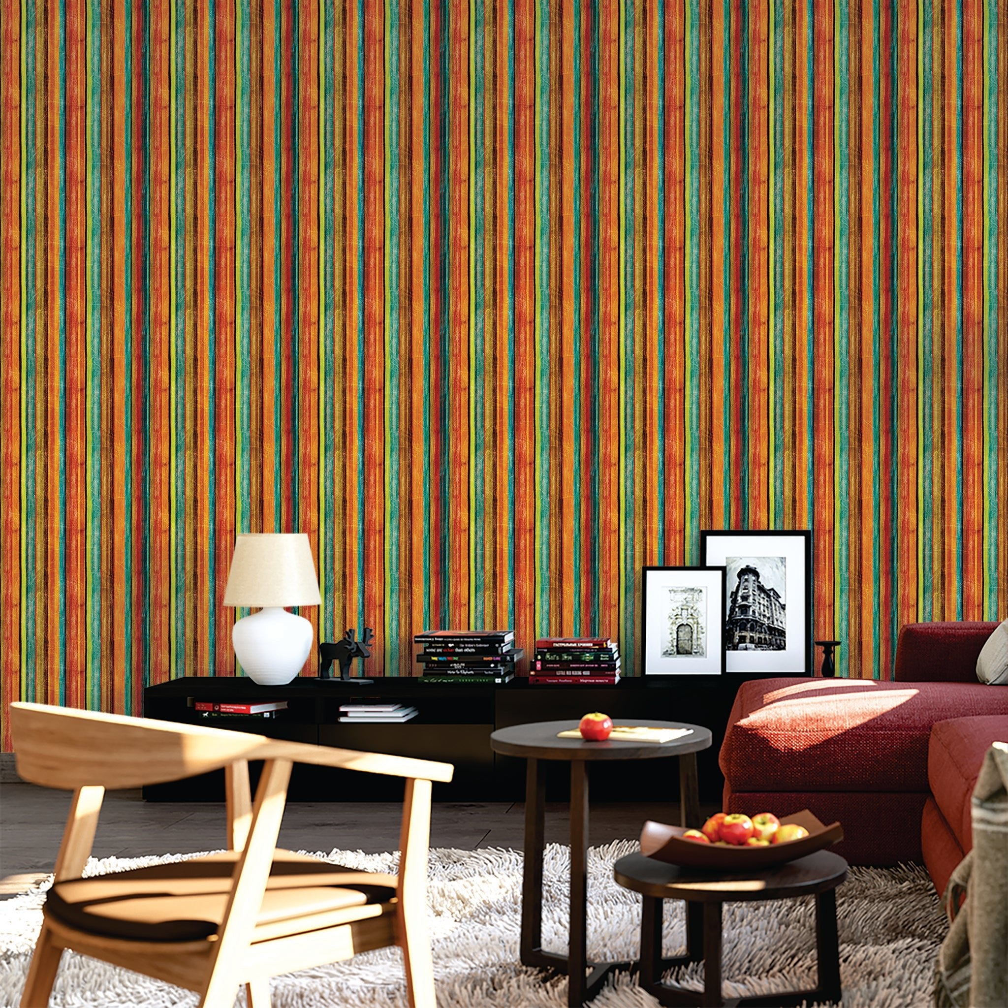 Slats & Wood Wallpaper WAL1653-W