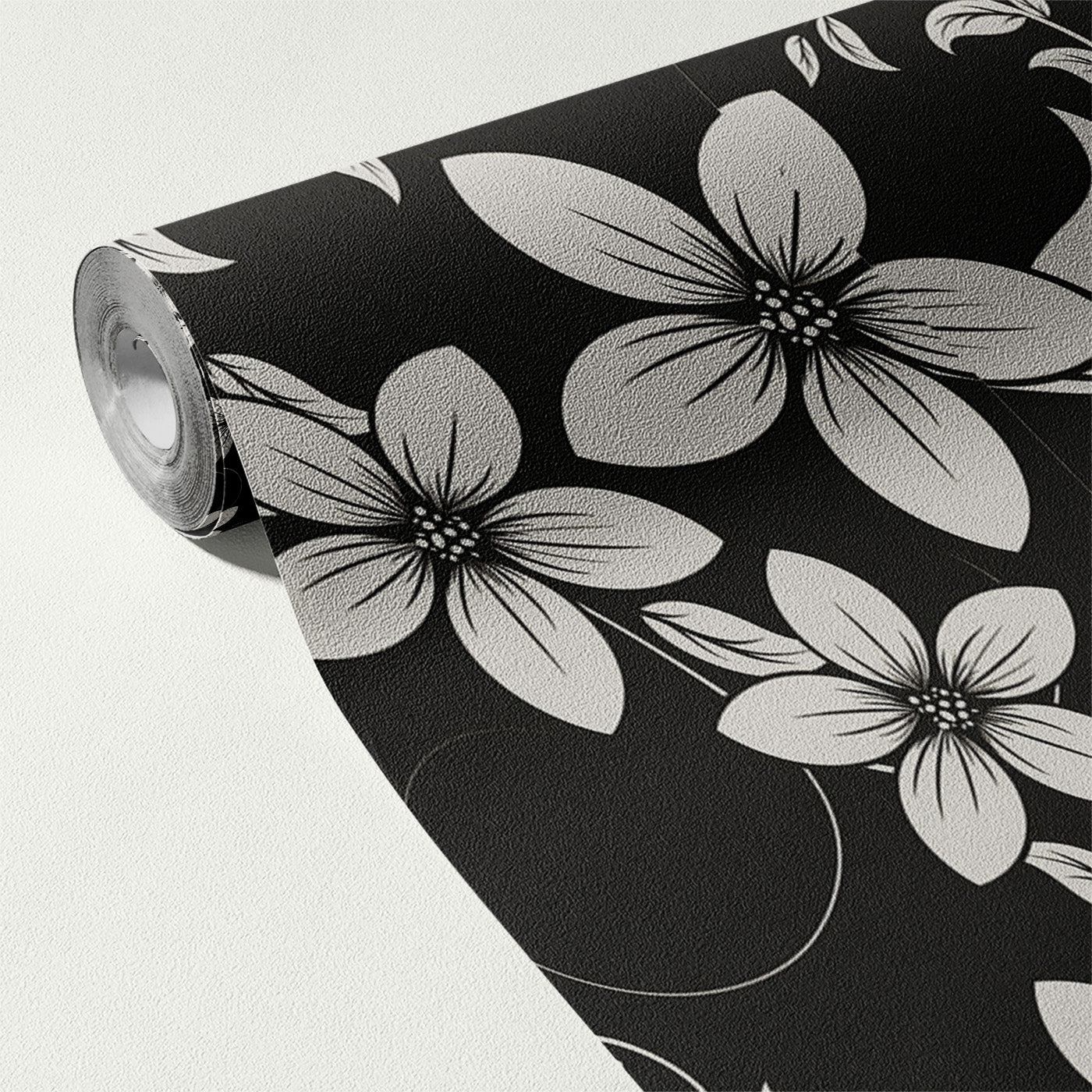 Floral & Leaves Wallpaper WAL1702-F