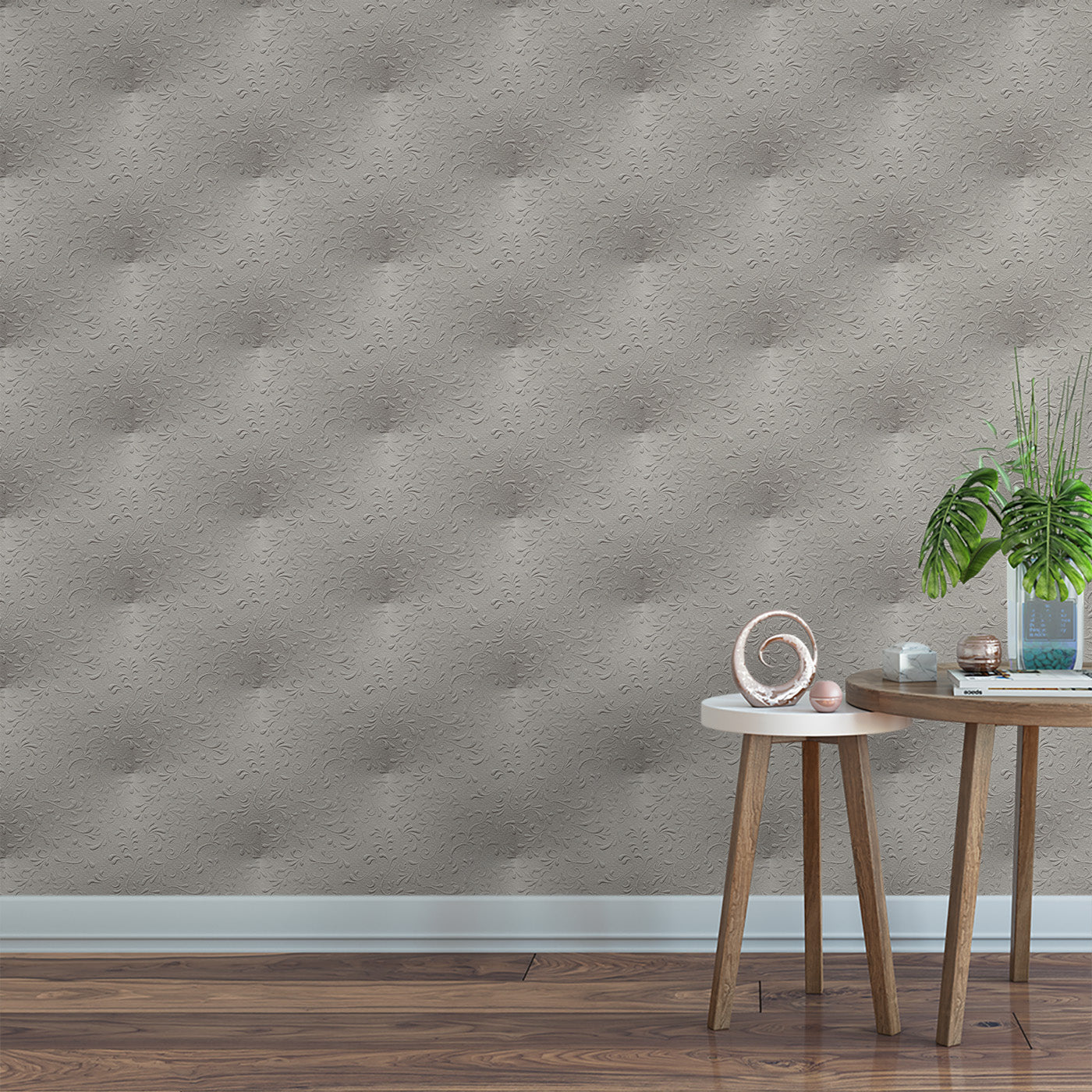 Floral & Leaves Wallpaper WAL1710-F