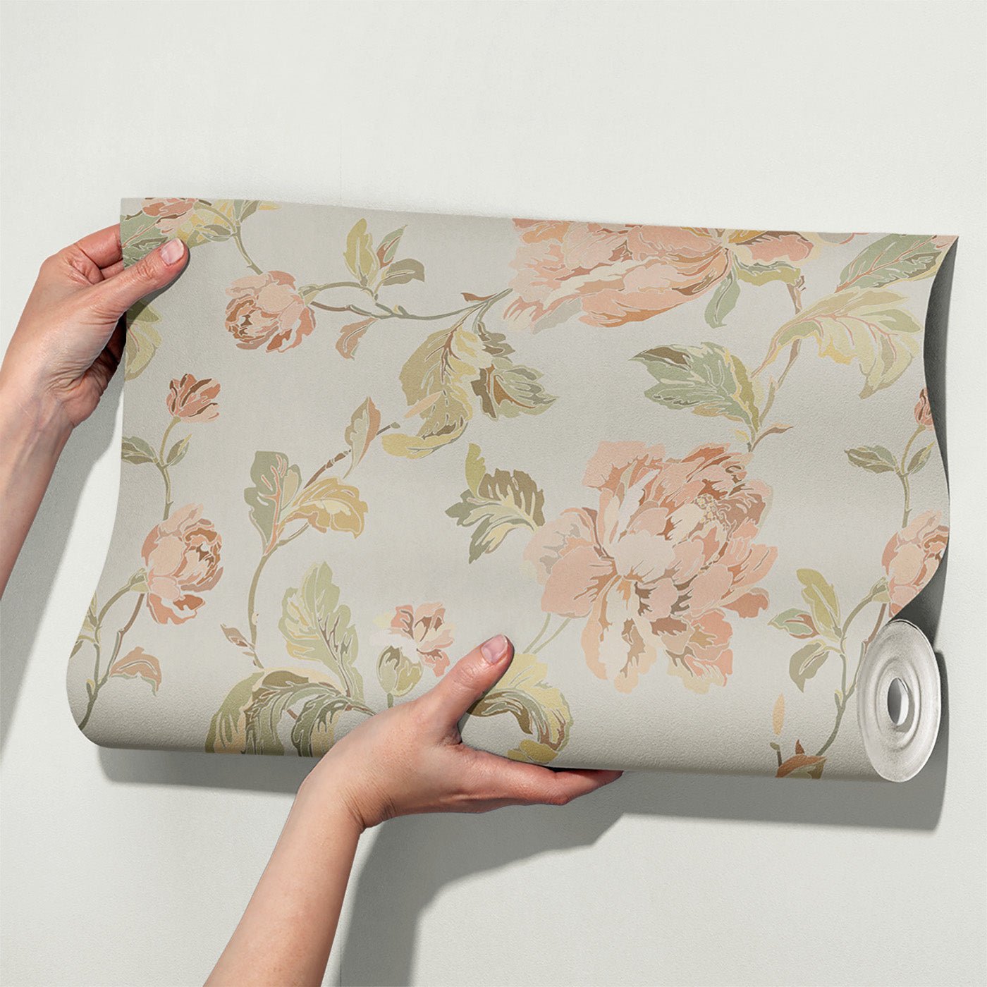 Floral & Leaves Wallpaper WAL1713-F