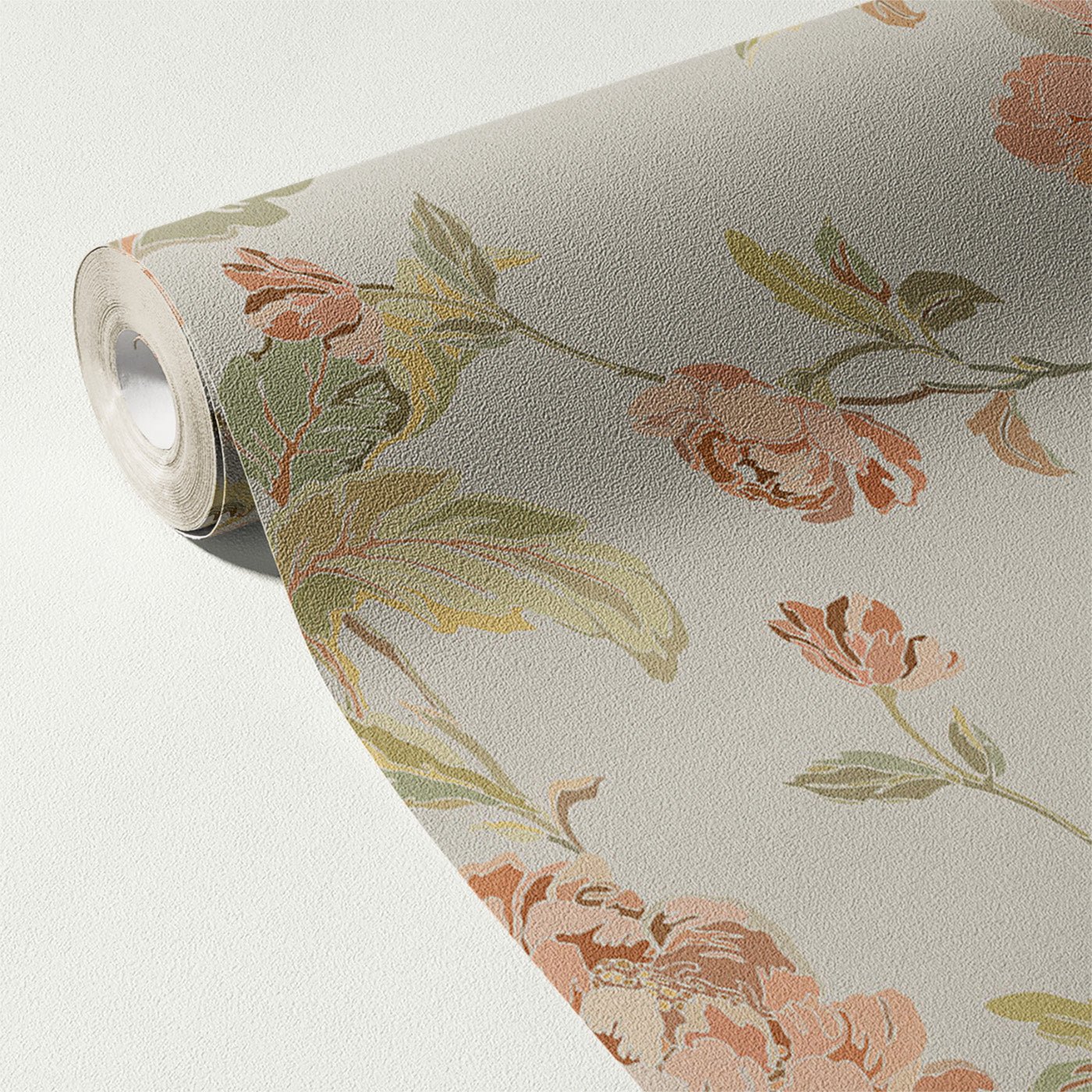 Floral & Leaves Wallpaper WAL1713-F