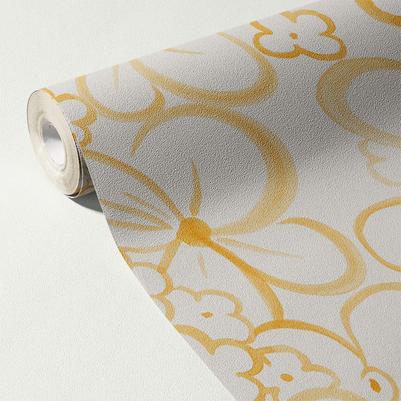 Floral & Leaves Wallpaper WAL1720-F