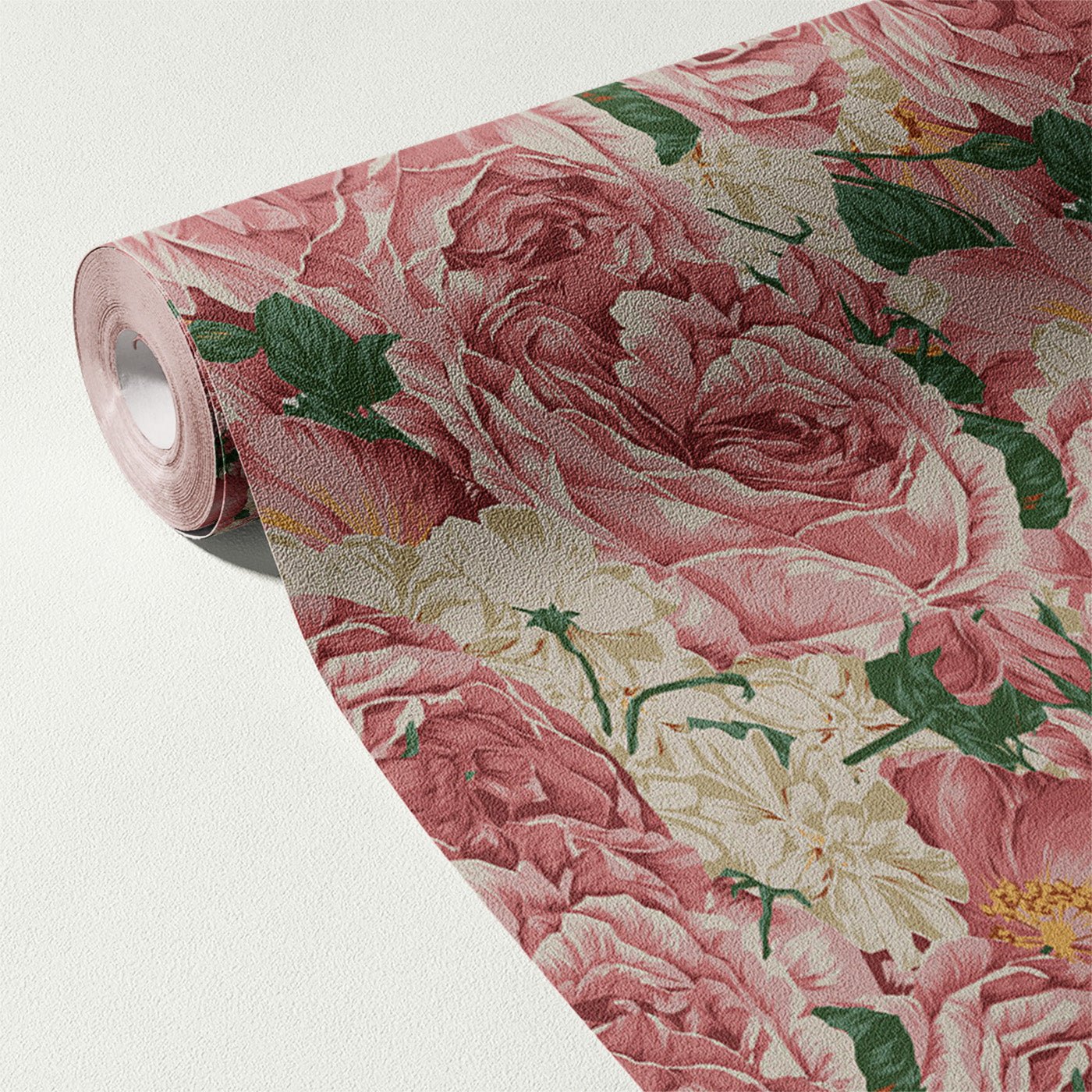 Floral & Leaves Wallpaper WAL1723-F