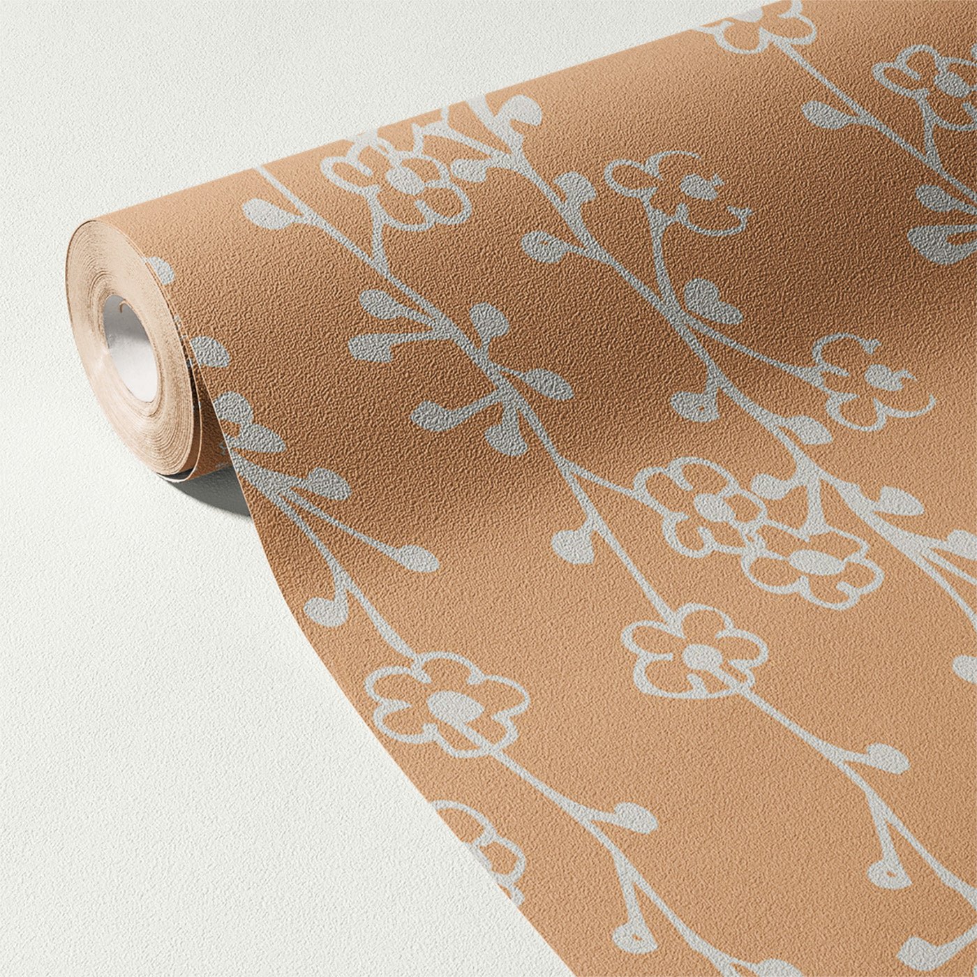 Floral & Leaves Wallpaper WAL1750-F