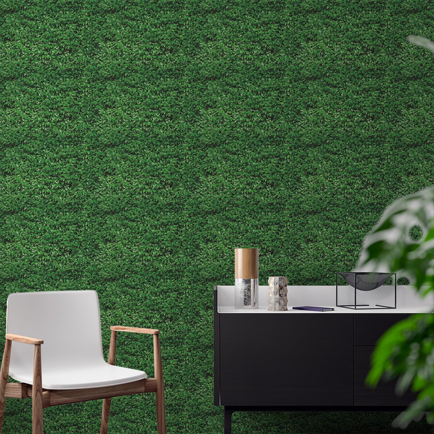 Floral & Leaves Wallpaper WAL1754-F