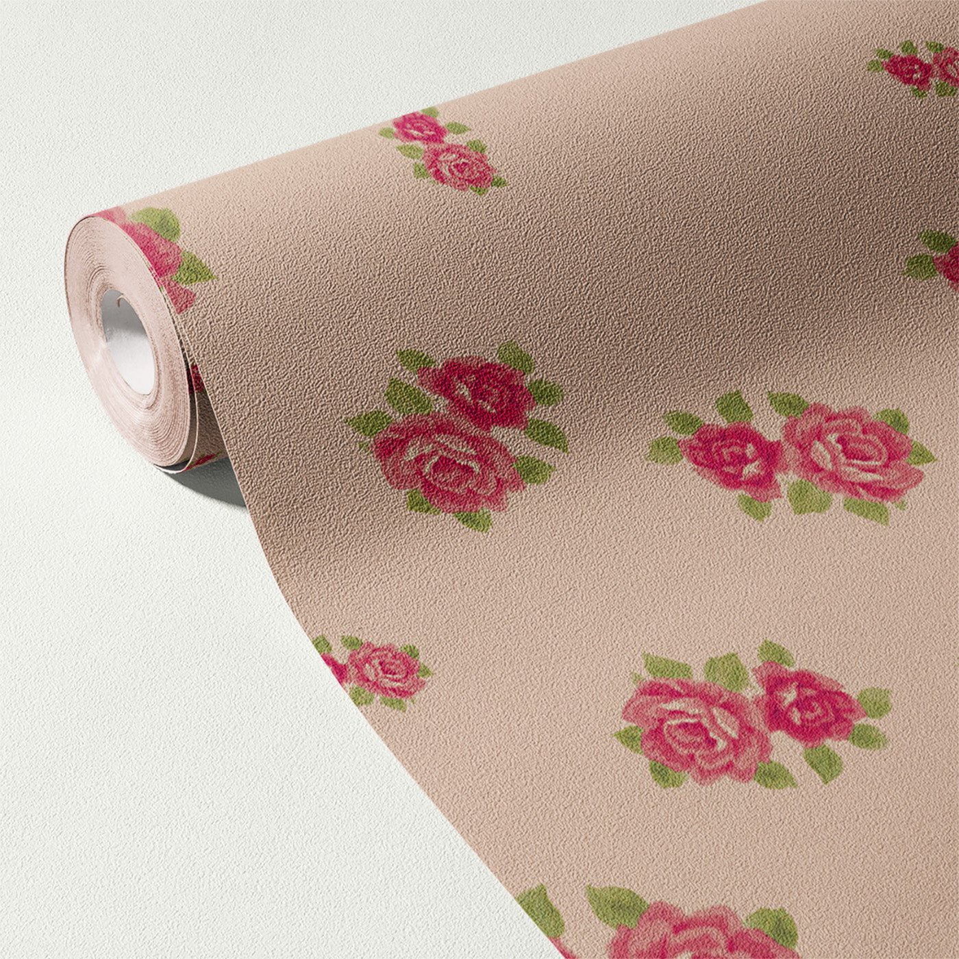 Floral & Leaves Wallpaper WAL1757-F