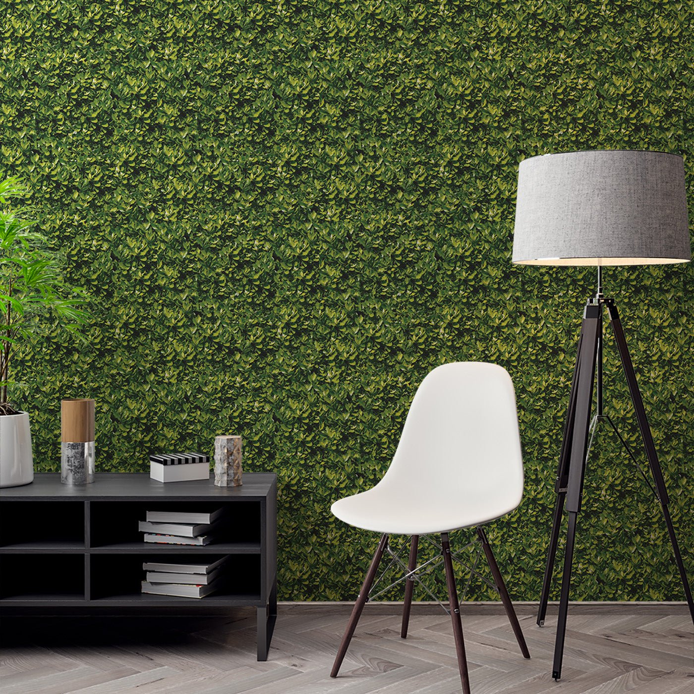 Floral & Leaves Wallpaper WAL1765-F