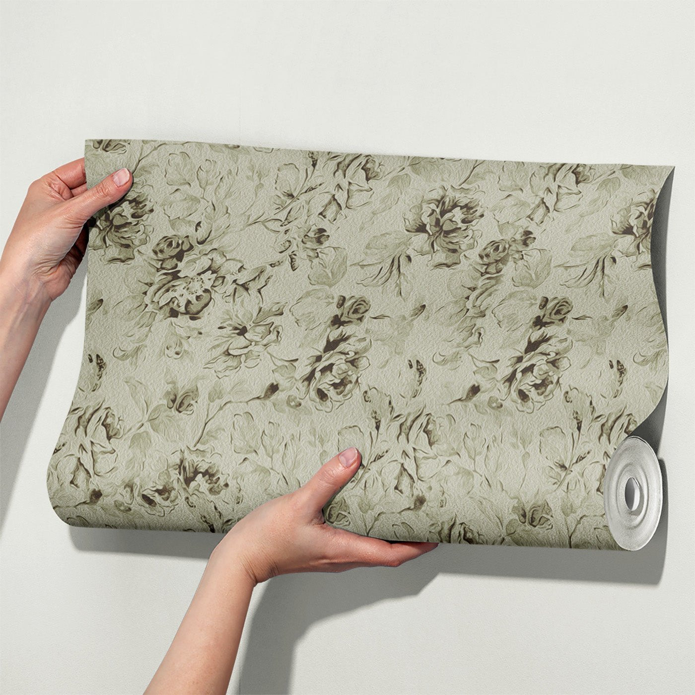 Floral & Leaves Wallpaper WAL1768-F