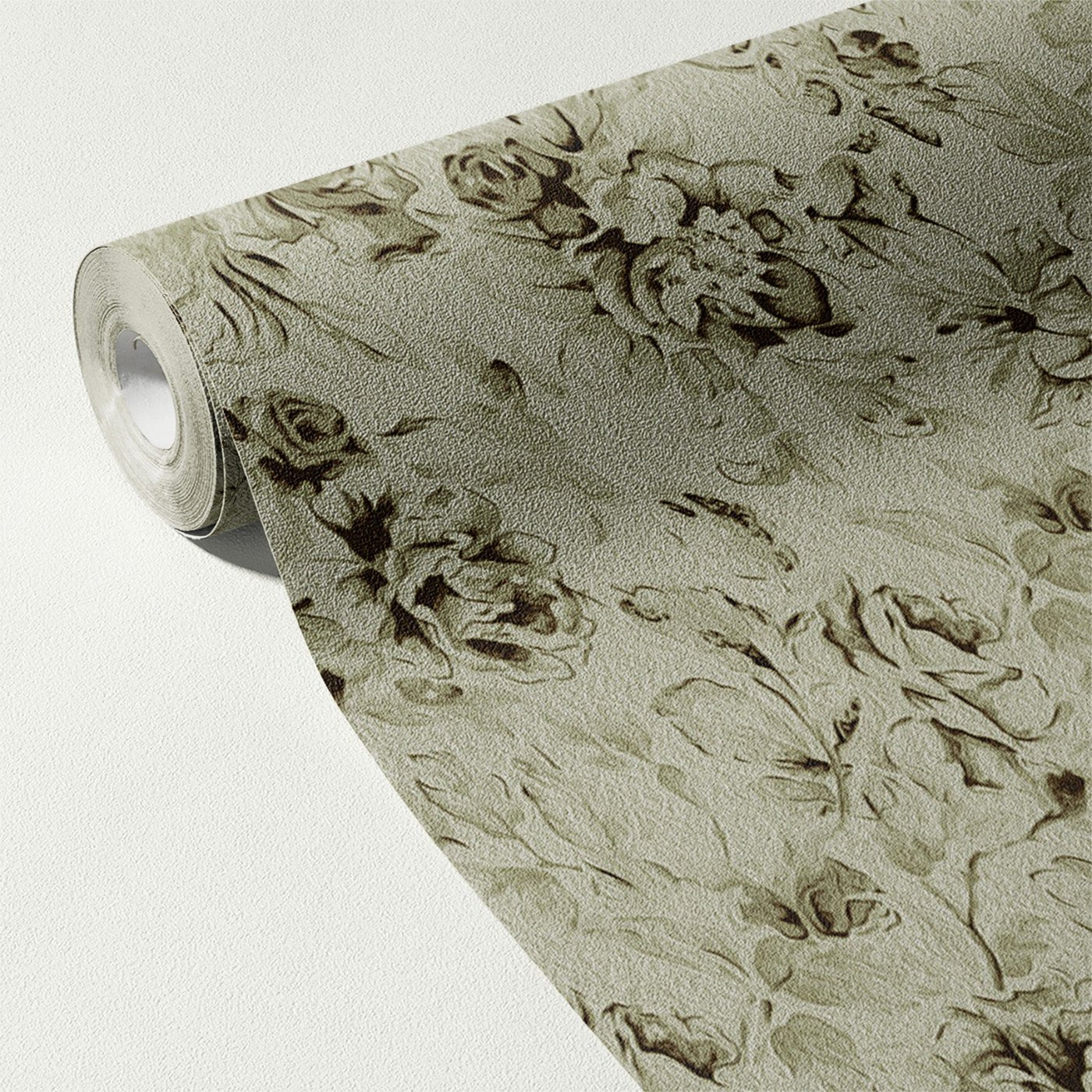 Floral & Leaves Wallpaper WAL1768-F