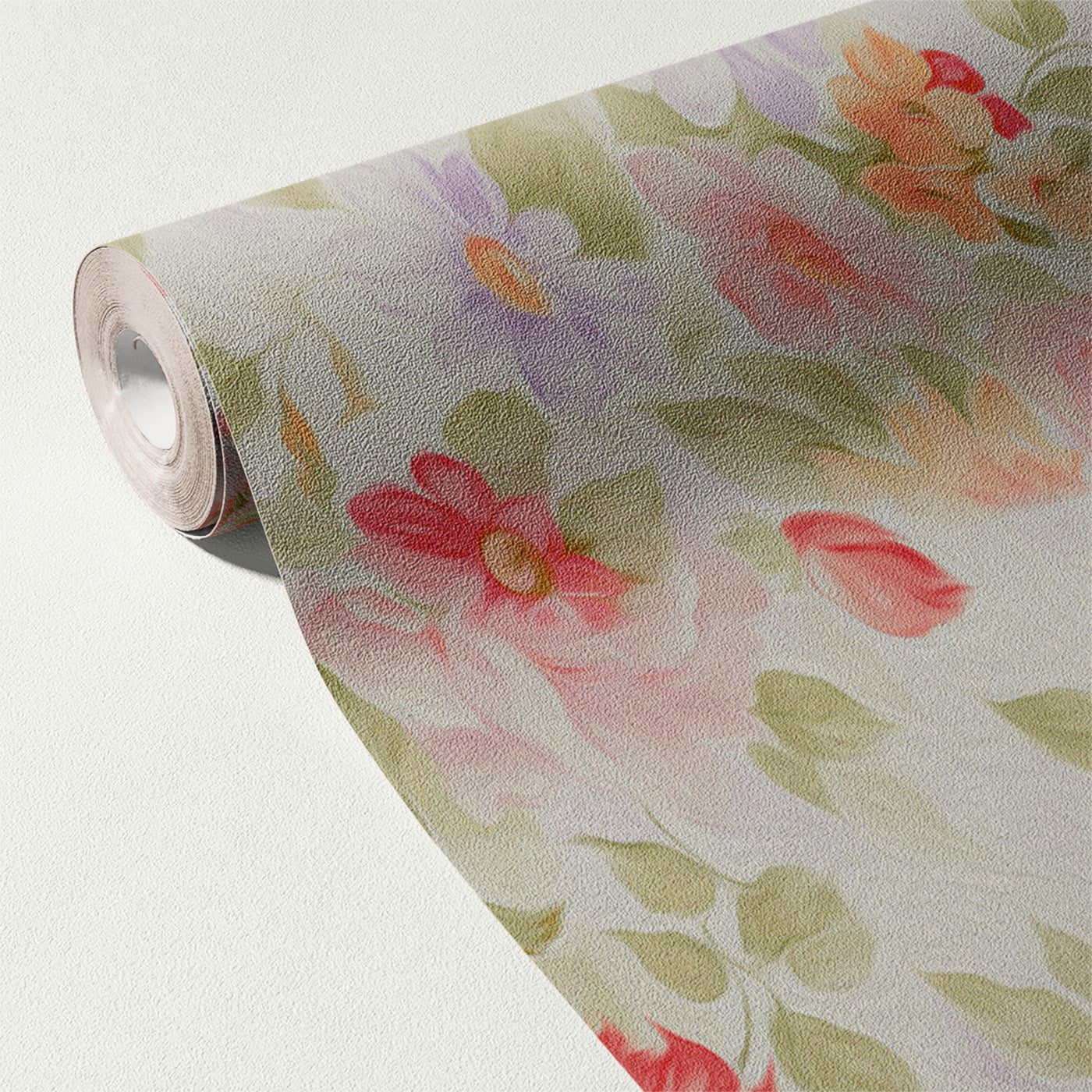 Floral & Leaves Wallpaper WAL1777-F