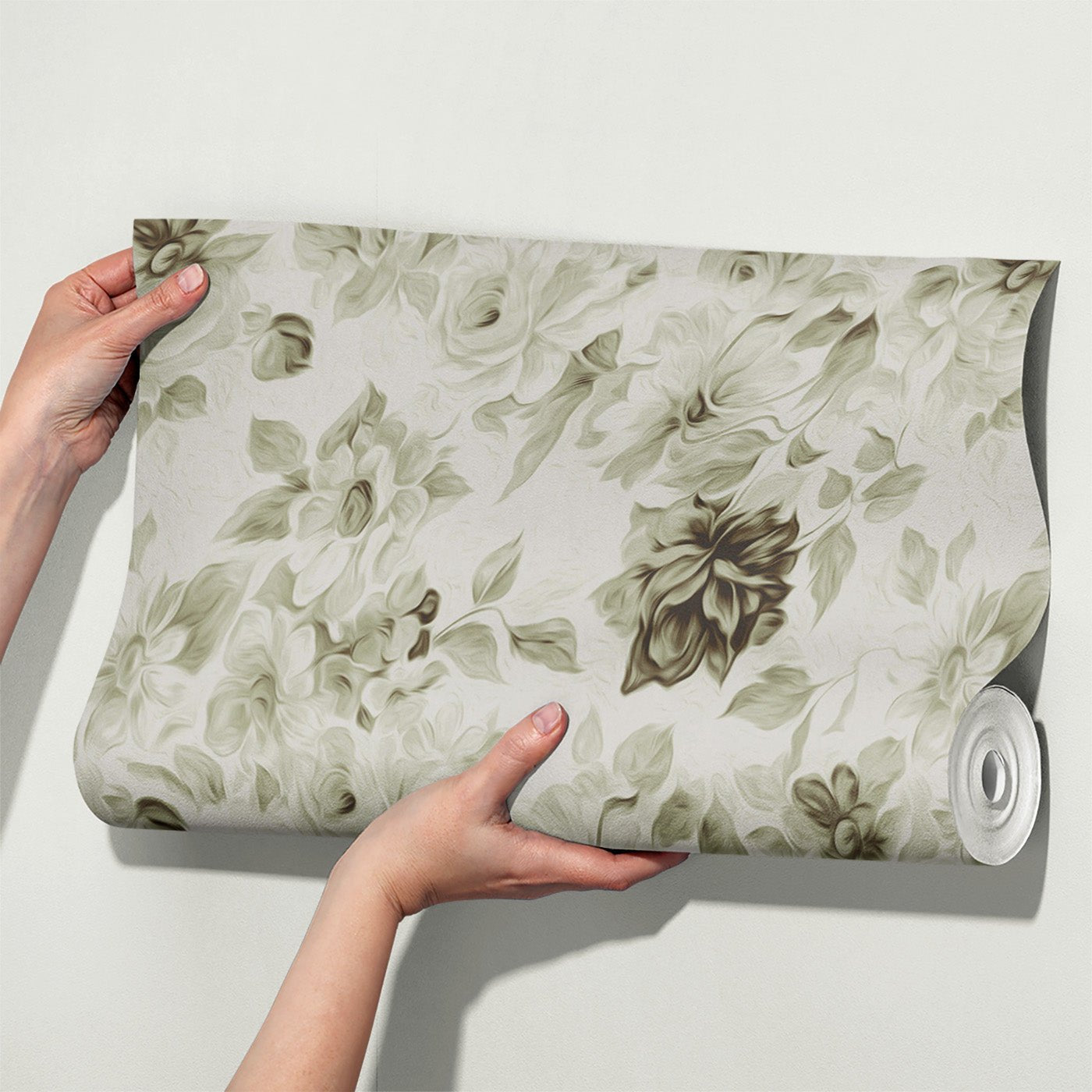 Floral & Leaves Wallpaper WAL1778-F