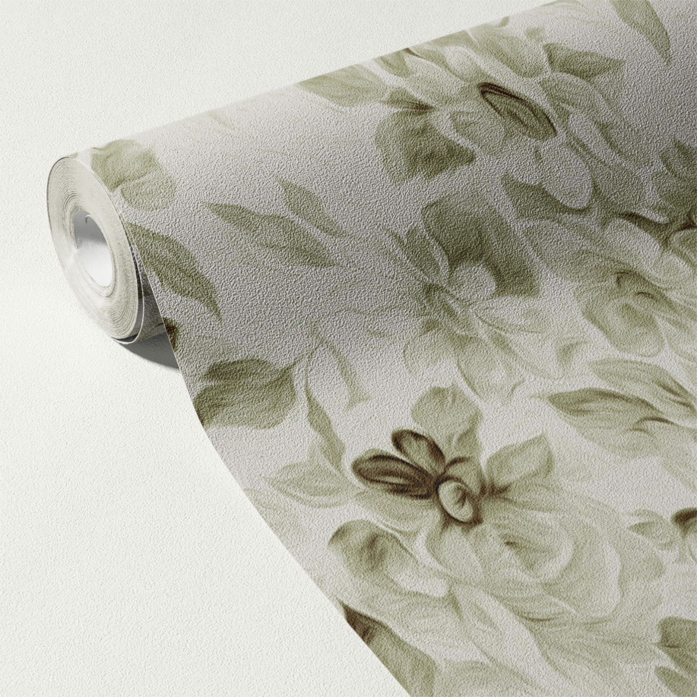 Floral & Leaves Wallpaper WAL1778-F