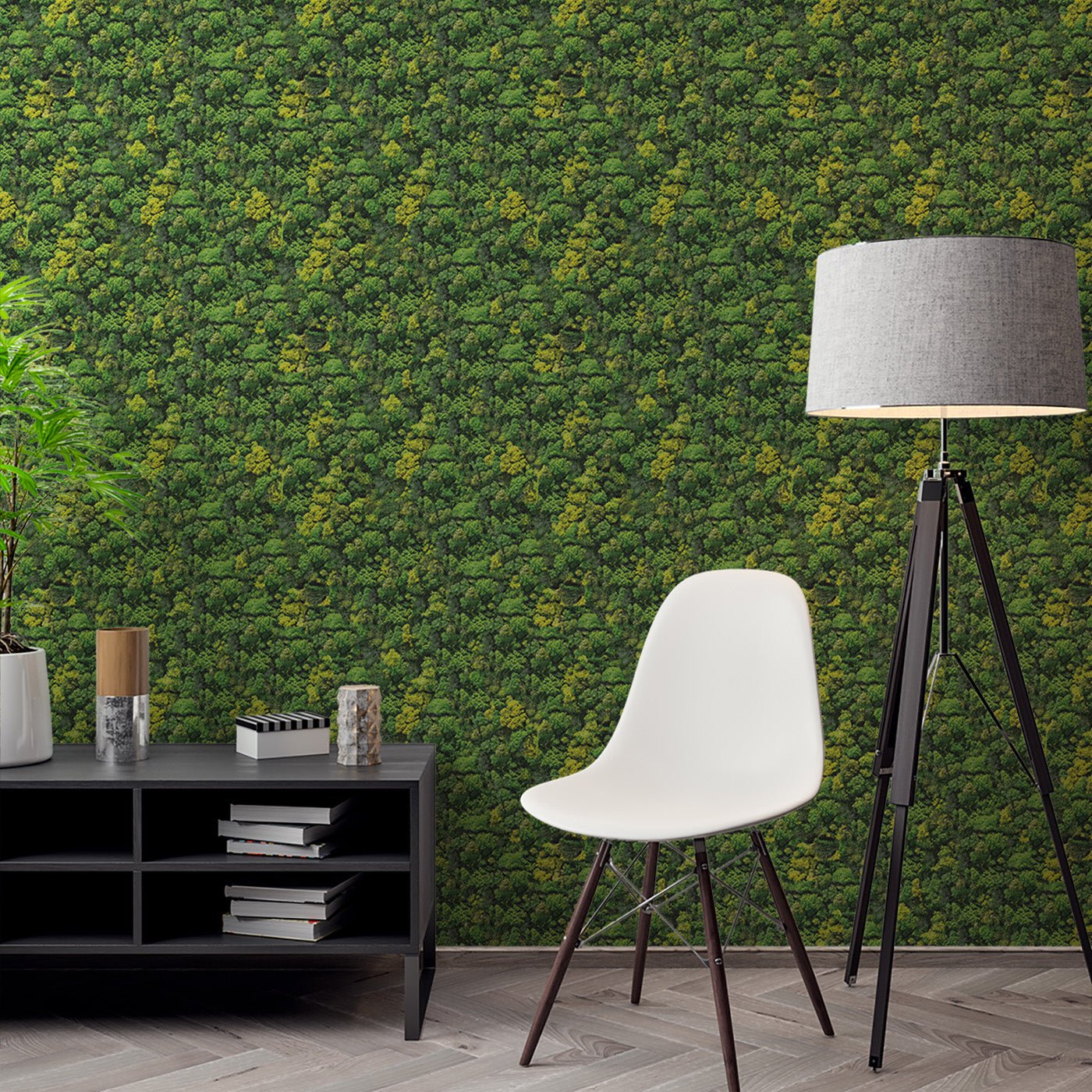 Floral & Leaves Wallpaper WAL1787-F