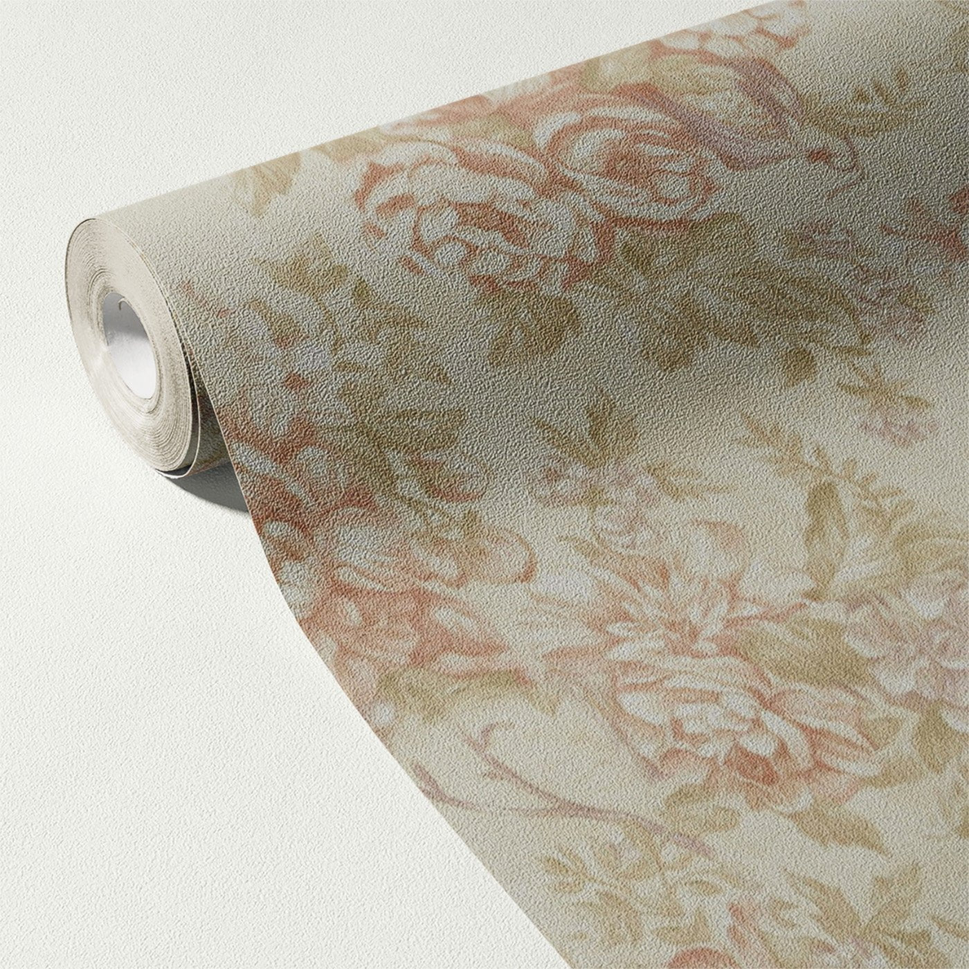 Floral & Leaves Wallpaper WAL1789-F