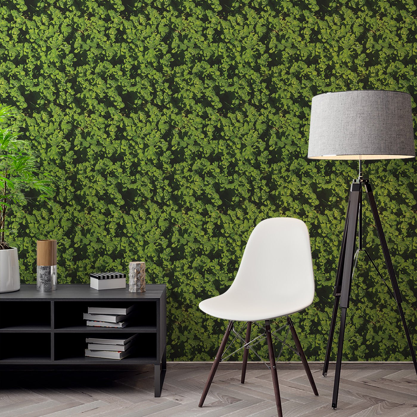 Floral & Leaves Wallpaper WAL1798-F