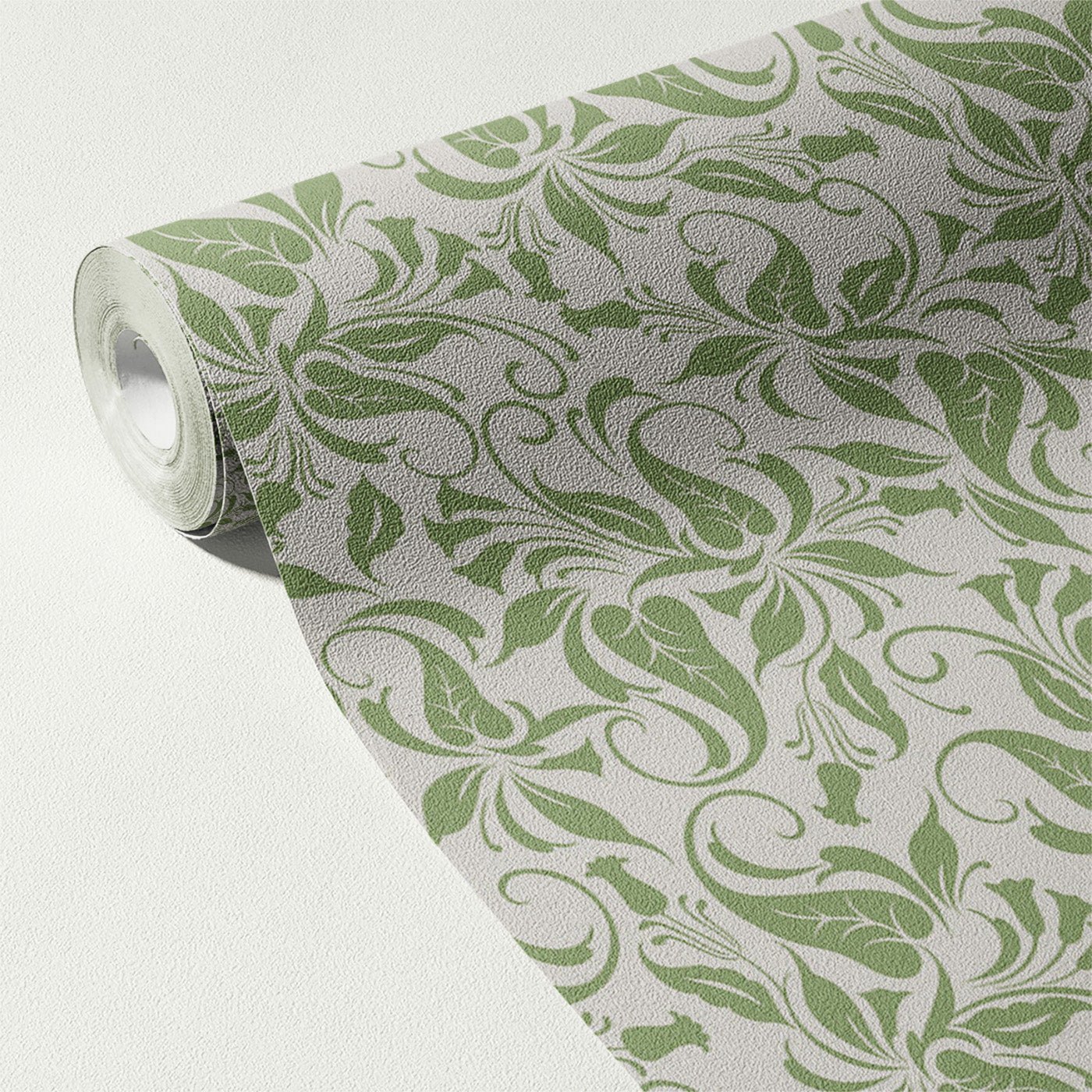 Floral & Leaves Wallpaper WAL1801-F