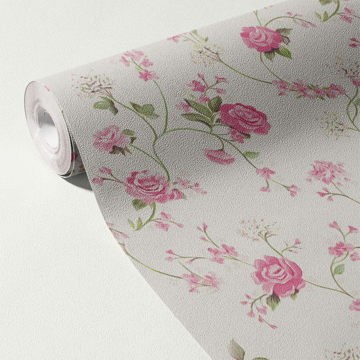 Floral & Leaves Wallpaper WAL1803-F