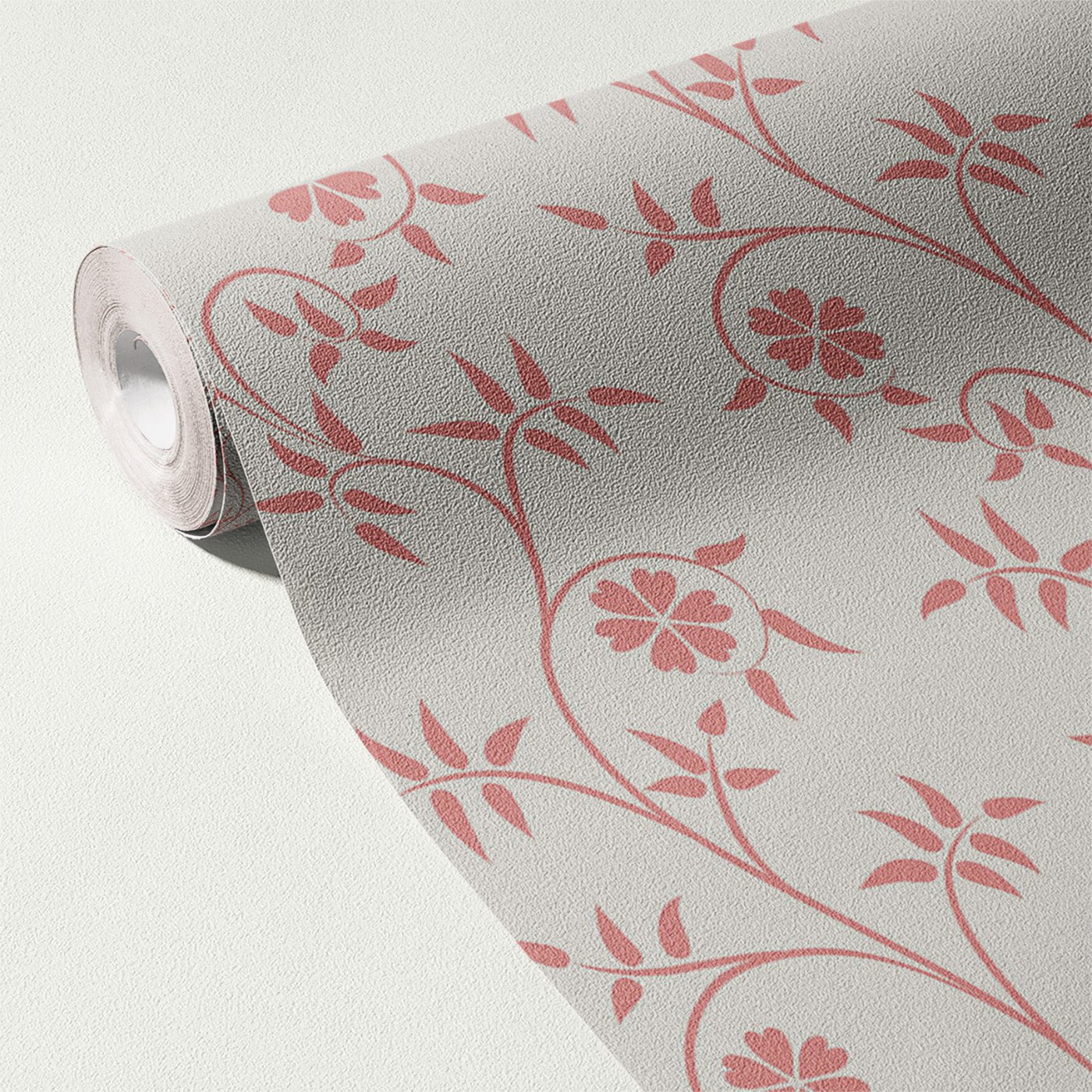 Floral & Leaves Wallpaper WAL1806-F