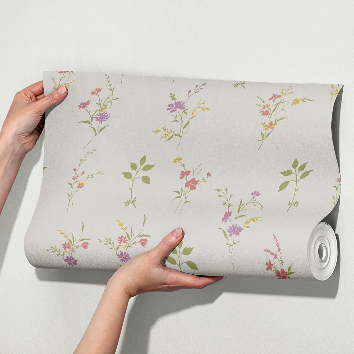 Floral & Leaves Wallpaper WAL1815-F