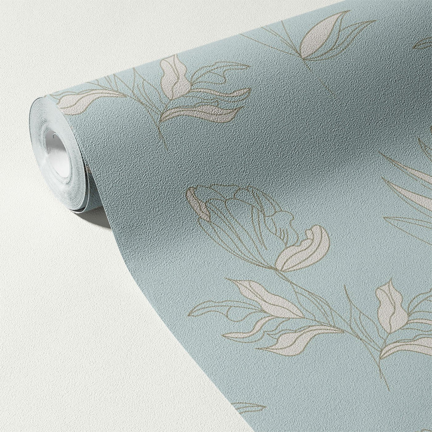 Floral & Leaves Wallpaper WAL1816-F